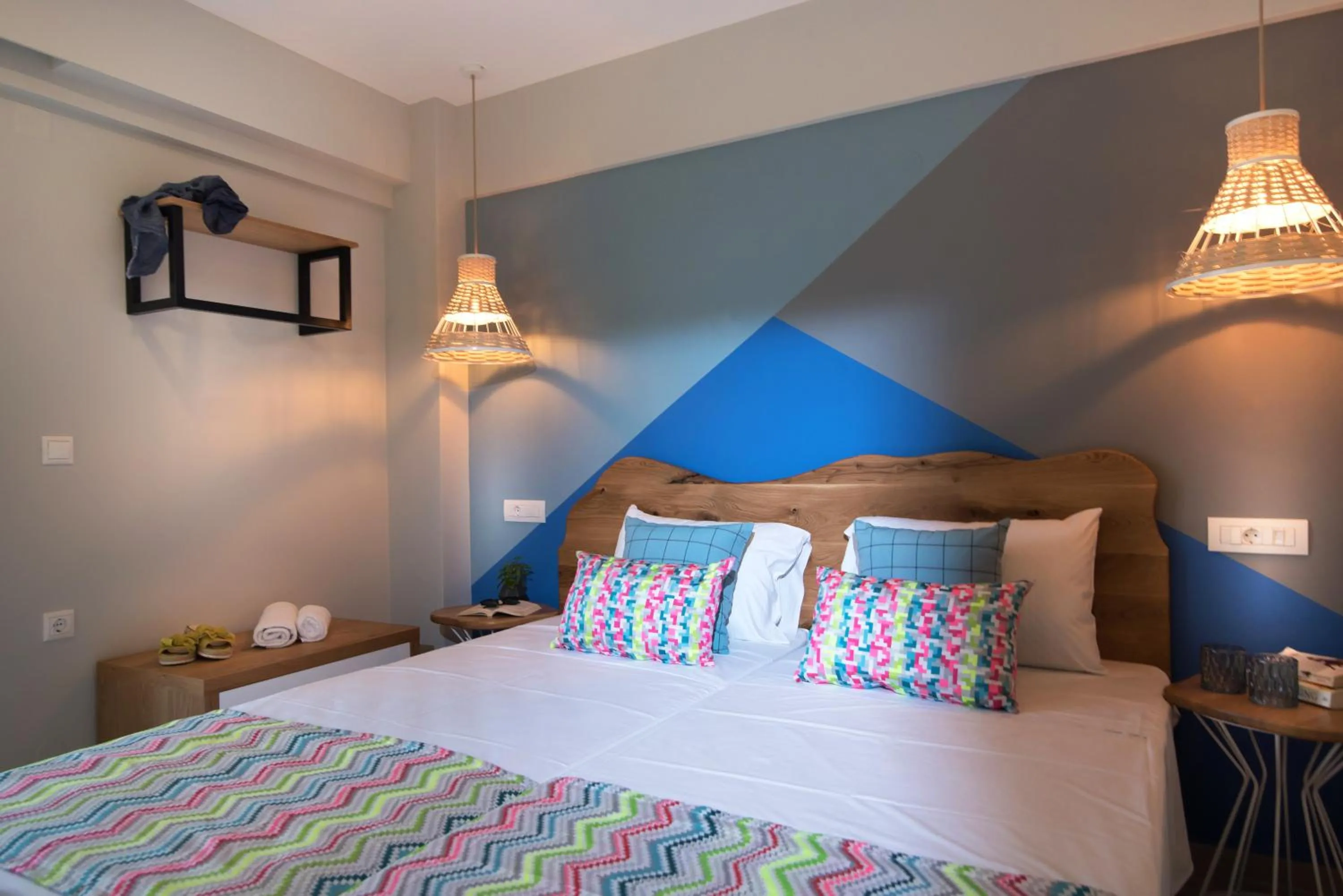 Bedroom, Bed in Natali Apartments by Estia