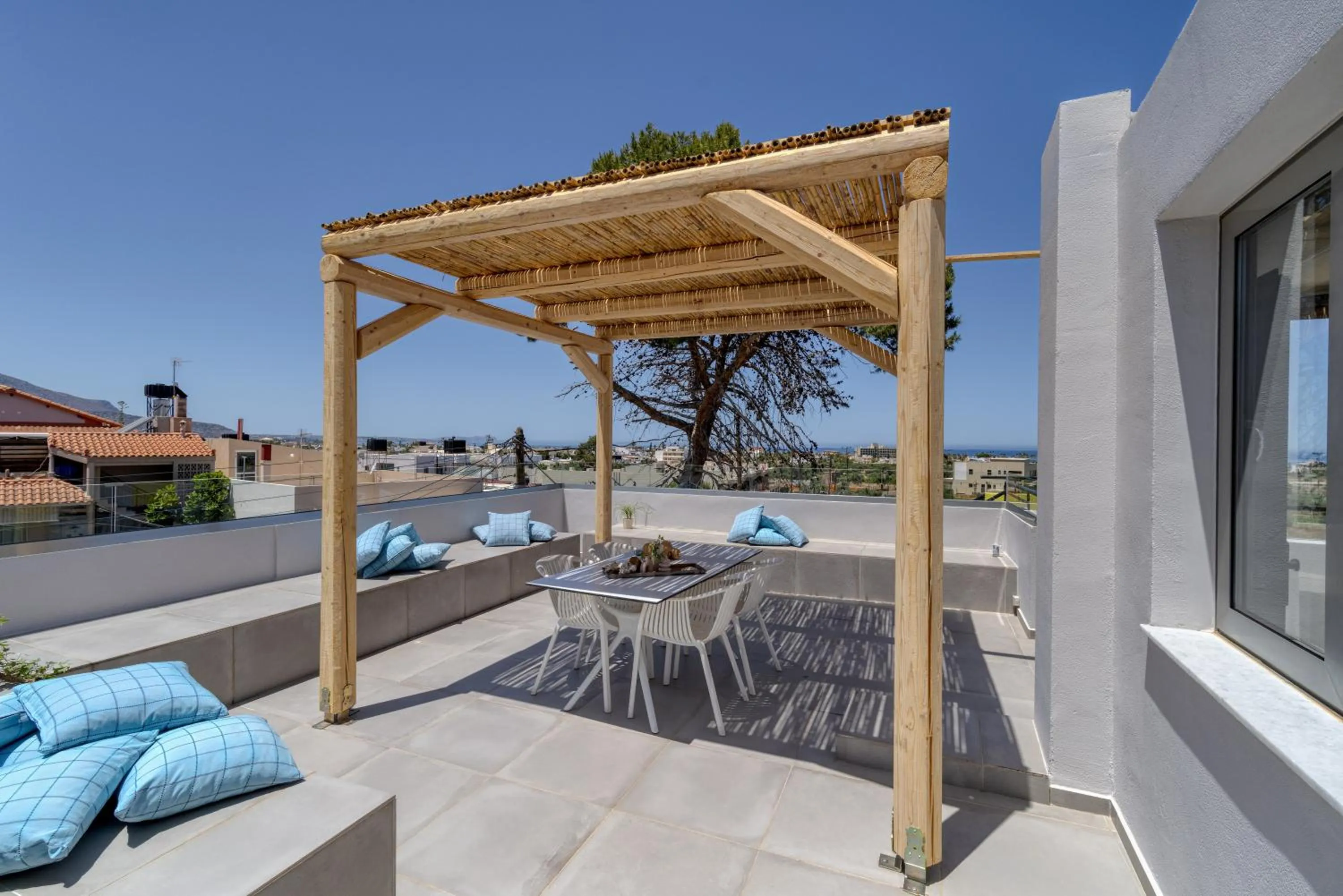 Patio in Natali Apartments by Estia