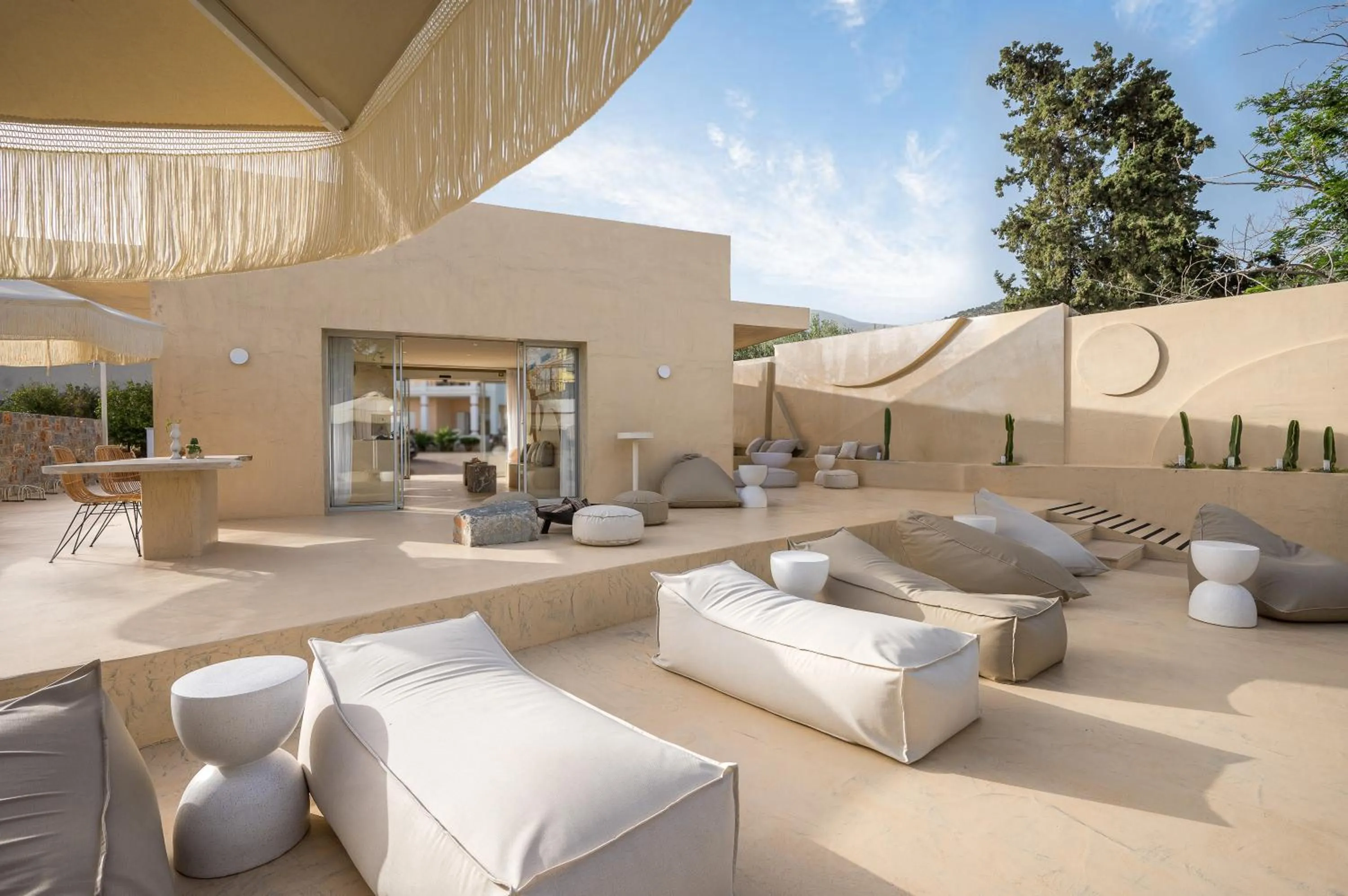 Patio in Natali Apartments by Estia