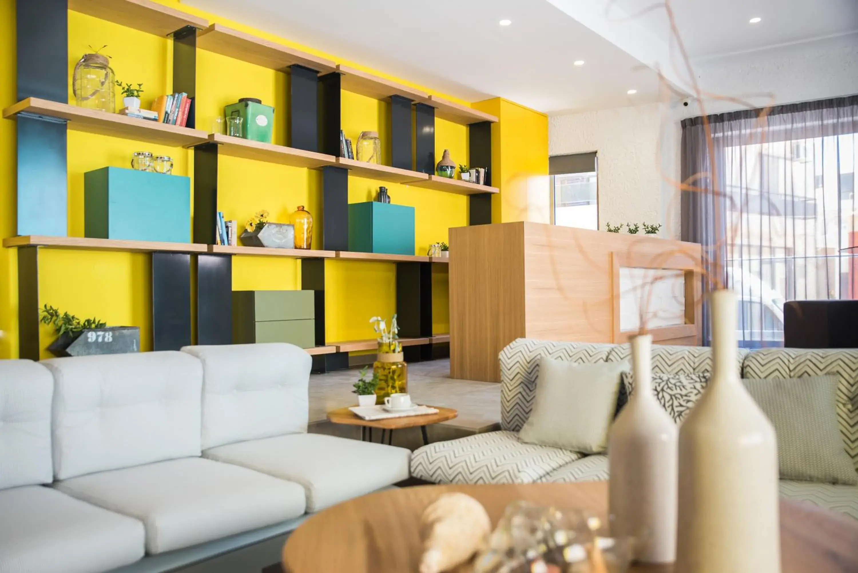 Lobby or reception in Natali Apartments by Estia Lobby or reception in Natali Apartments by Estia