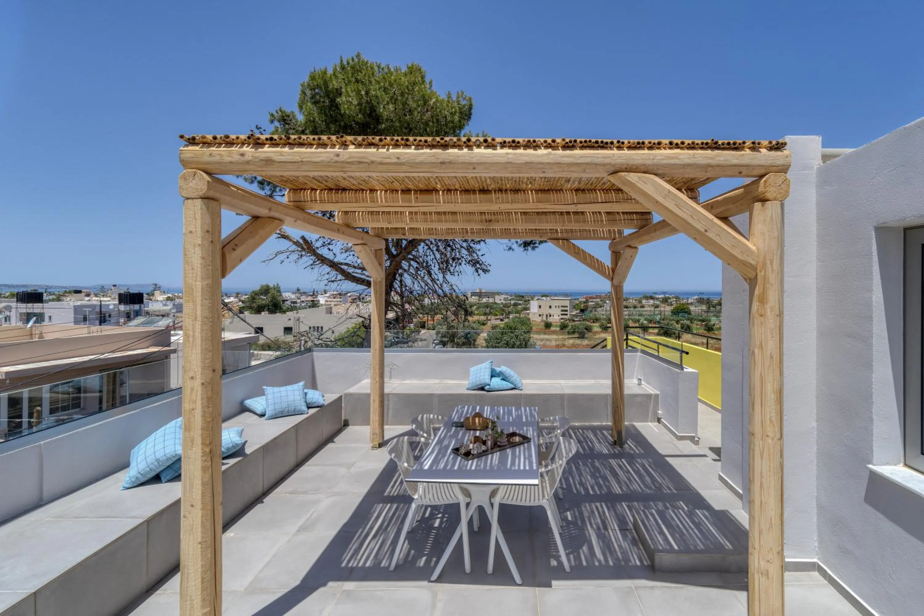 Patio in Natali Apartments by Estia