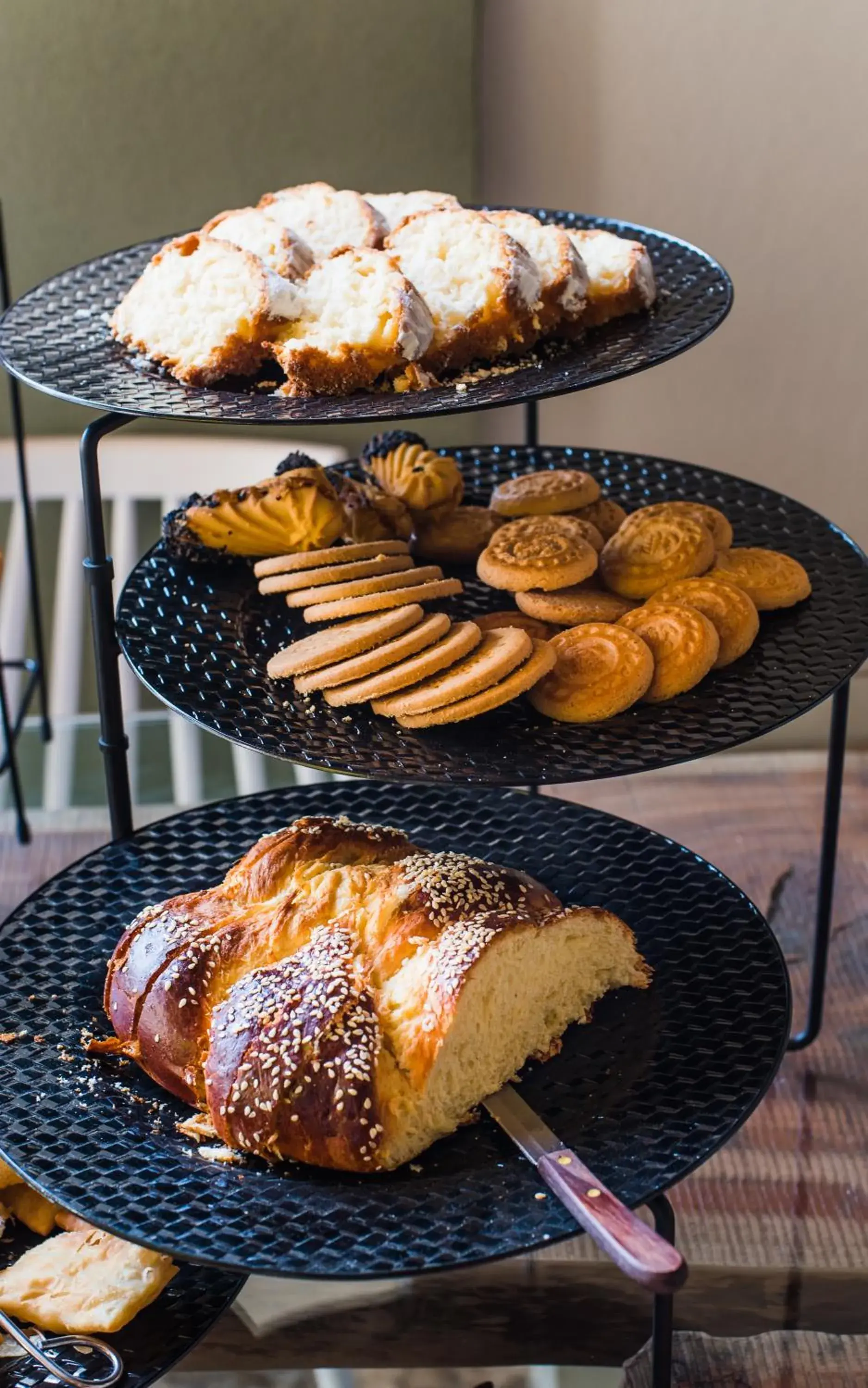 Buffet breakfast in Natali Apartments by Estia Buffet breakfast in Natali Apartments by Estia