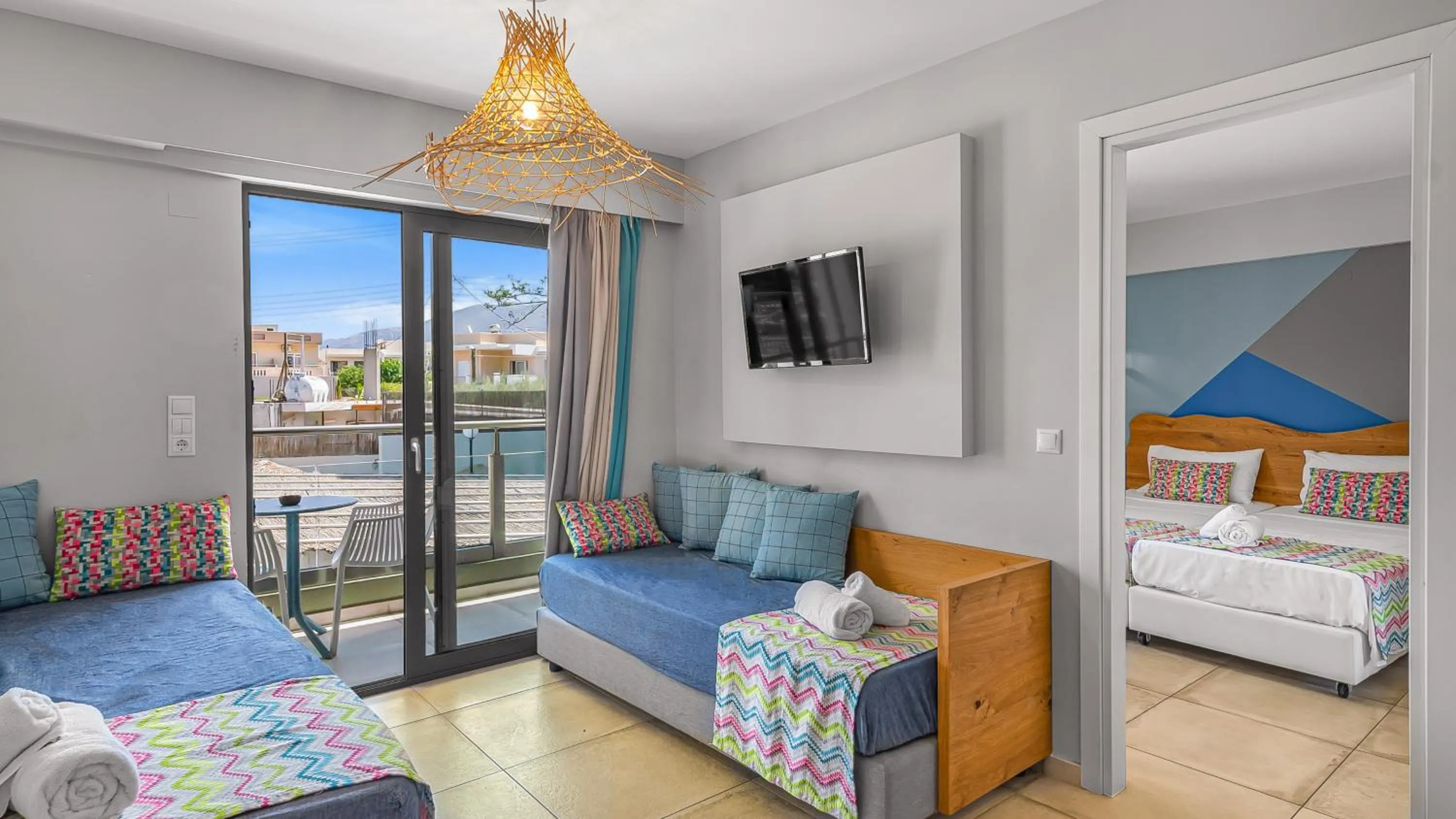 Bed in Natali Apartments by Estia