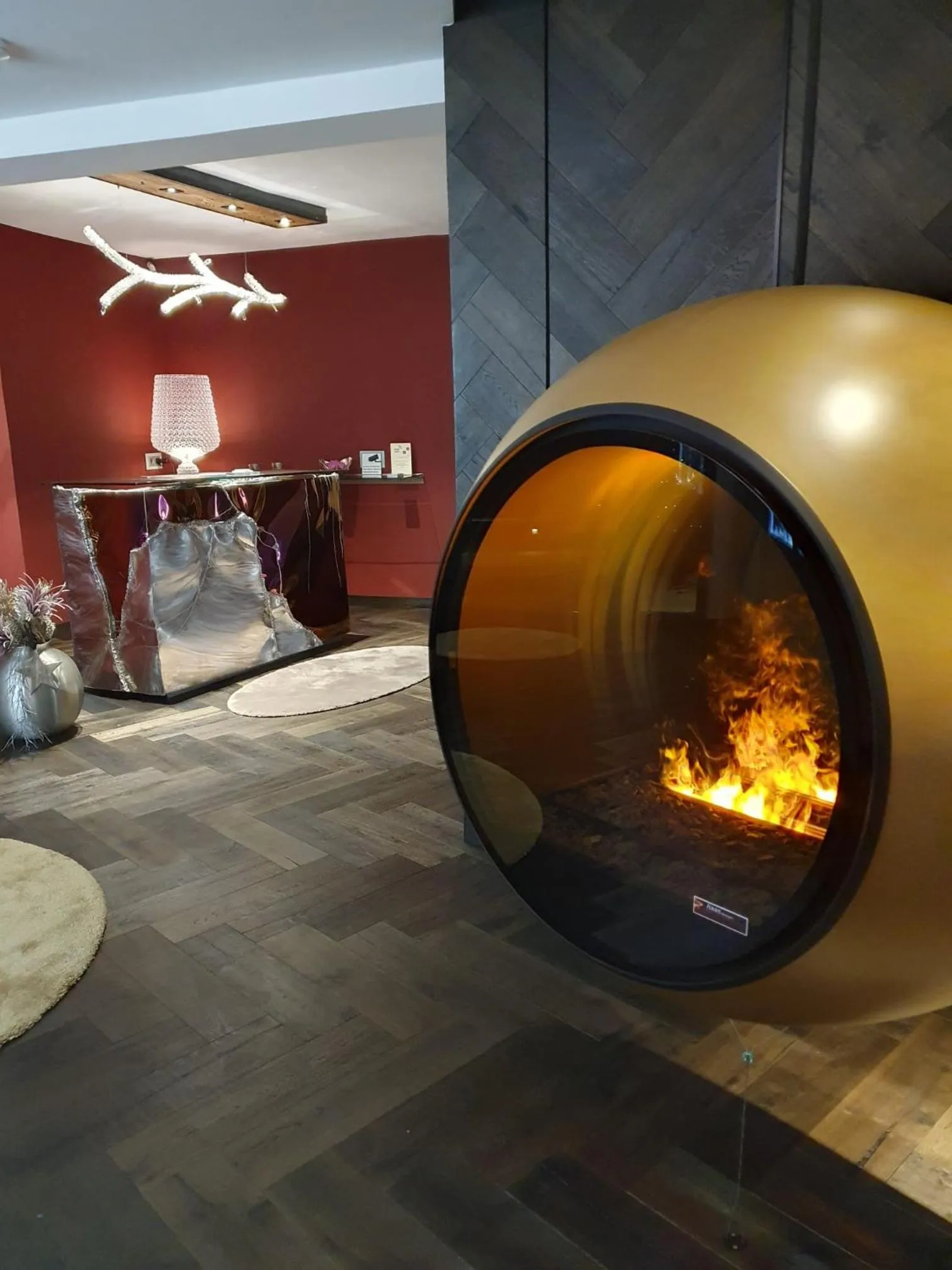 Lobby or reception in Hotel Kristall