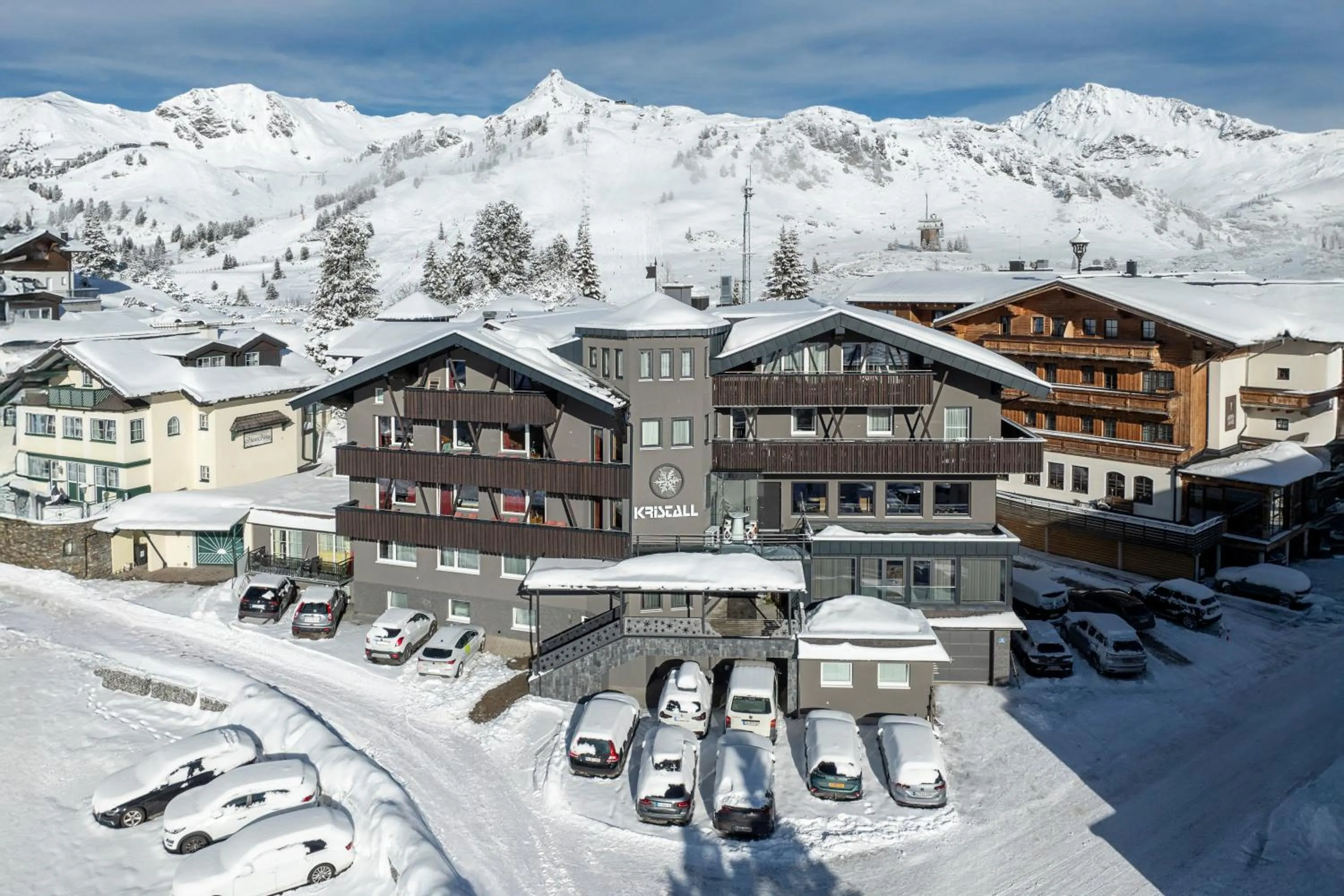 Property building in Hotel Kristall