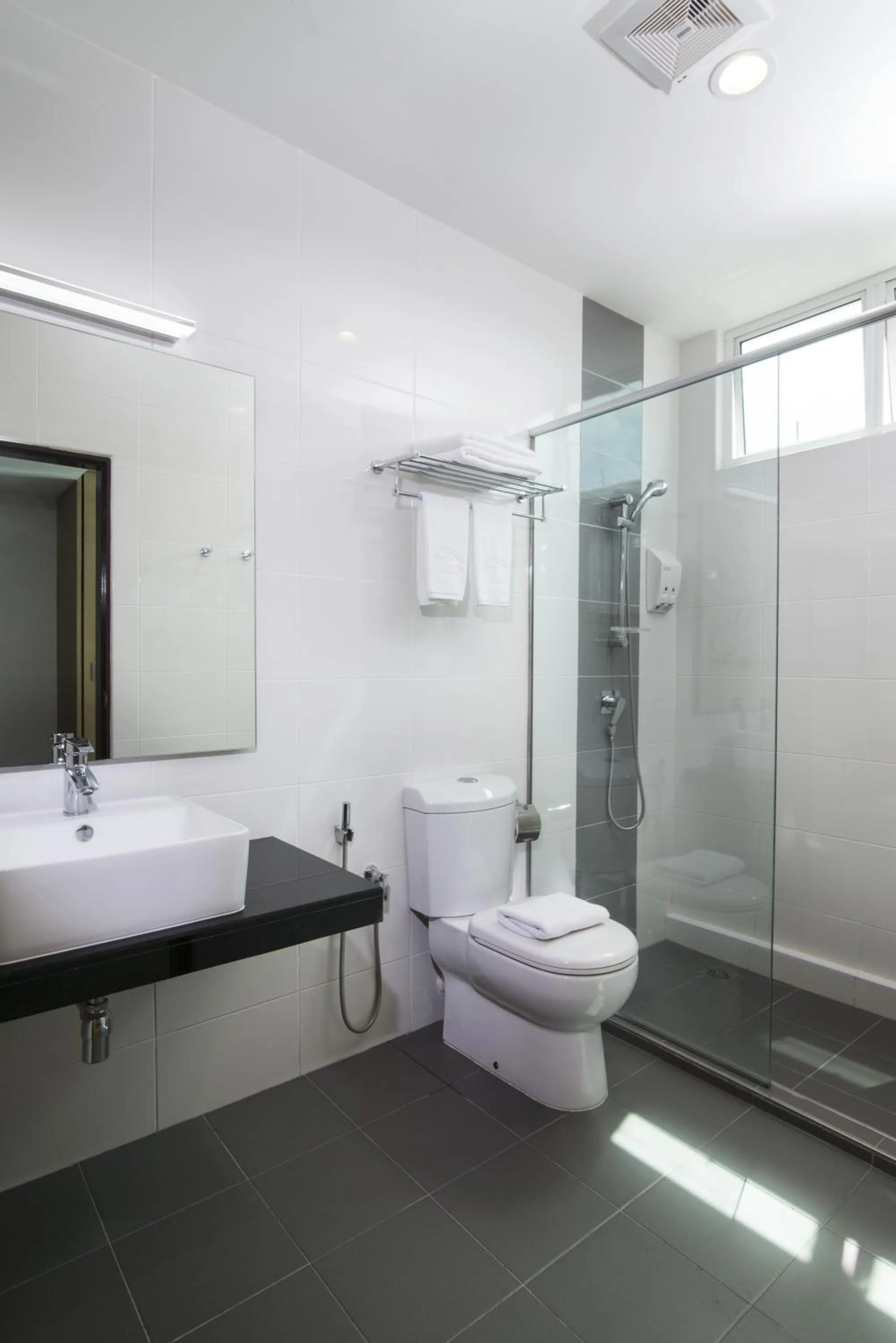 Shower in One Pacific Hotel and Serviced Apartments