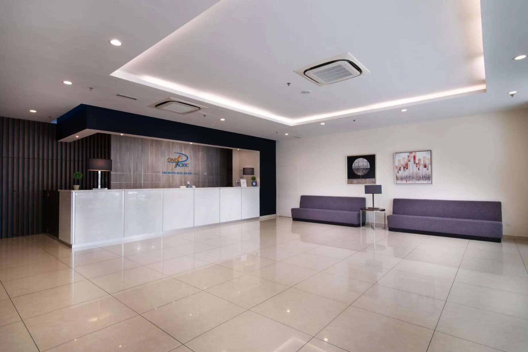 Lobby or reception in One Pacific Hotel and Serviced Apartments