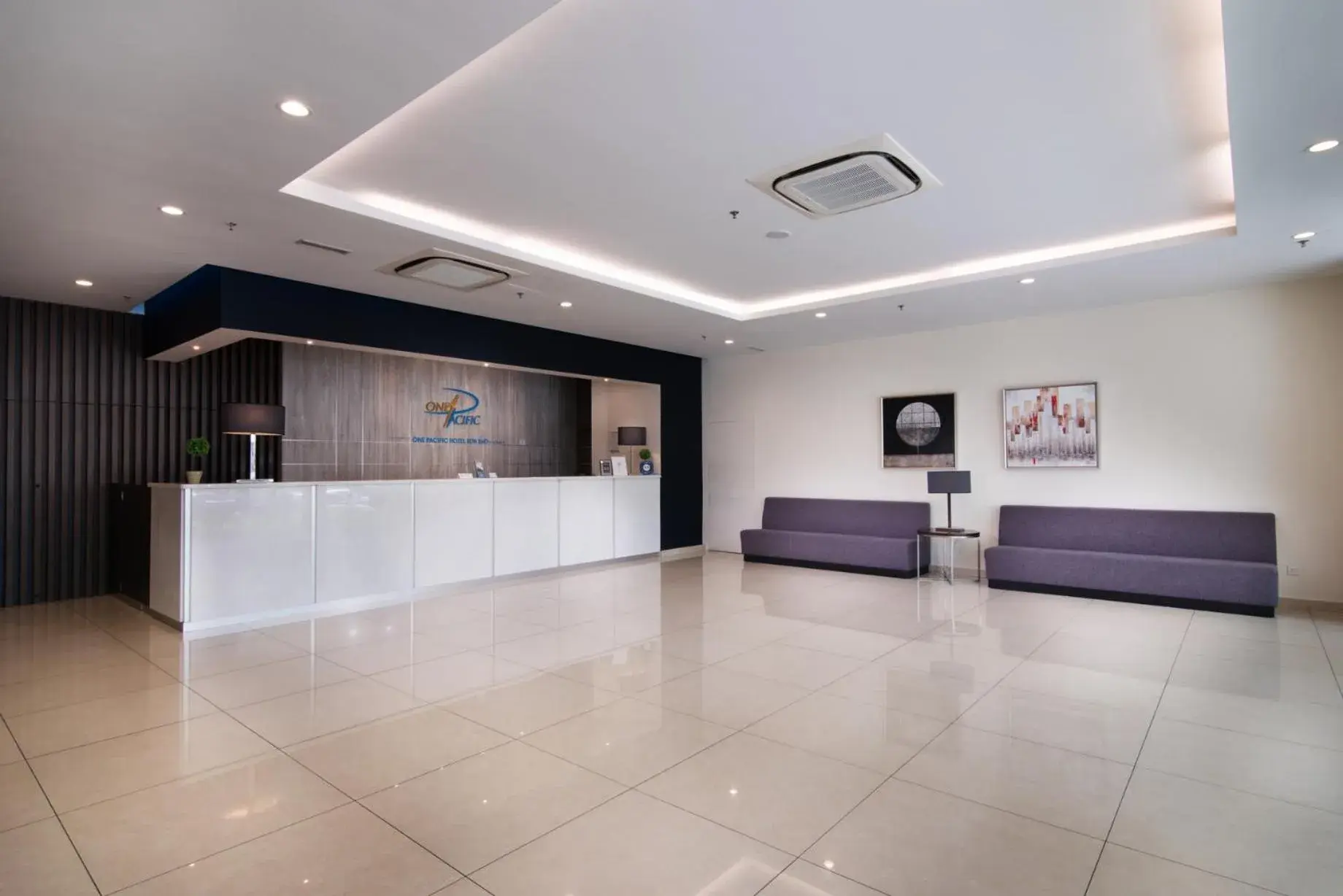 Lobby or reception in One Pacific Hotel and Serviced Apartments Lobby or reception in One Pacific Hotel and Serviced Apartments