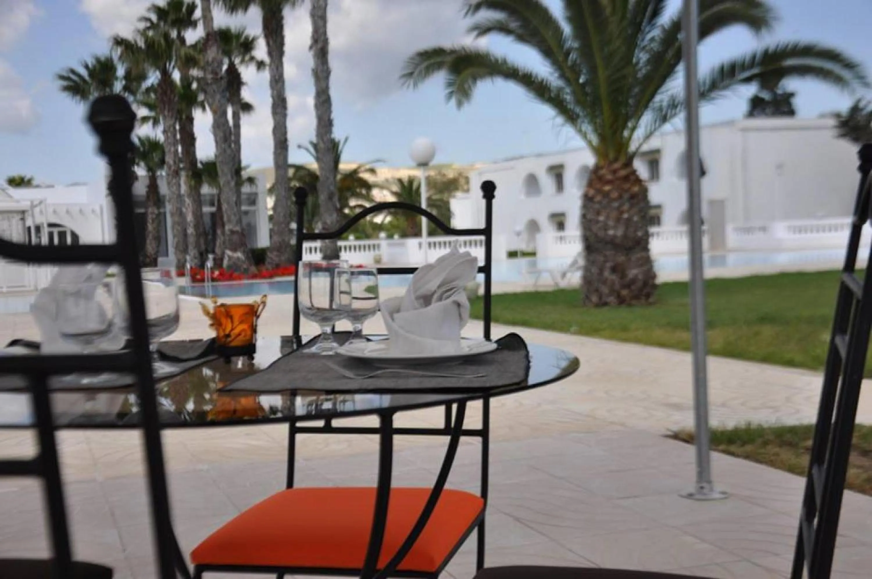 Continental breakfast in Residence Ain Meriem