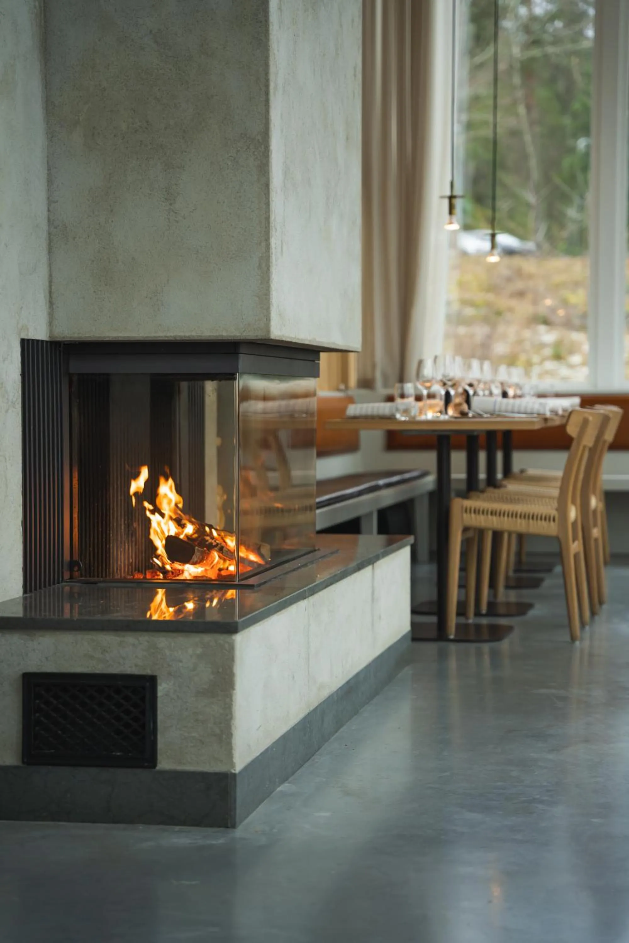 Seating area in Skepparholmen Nacka