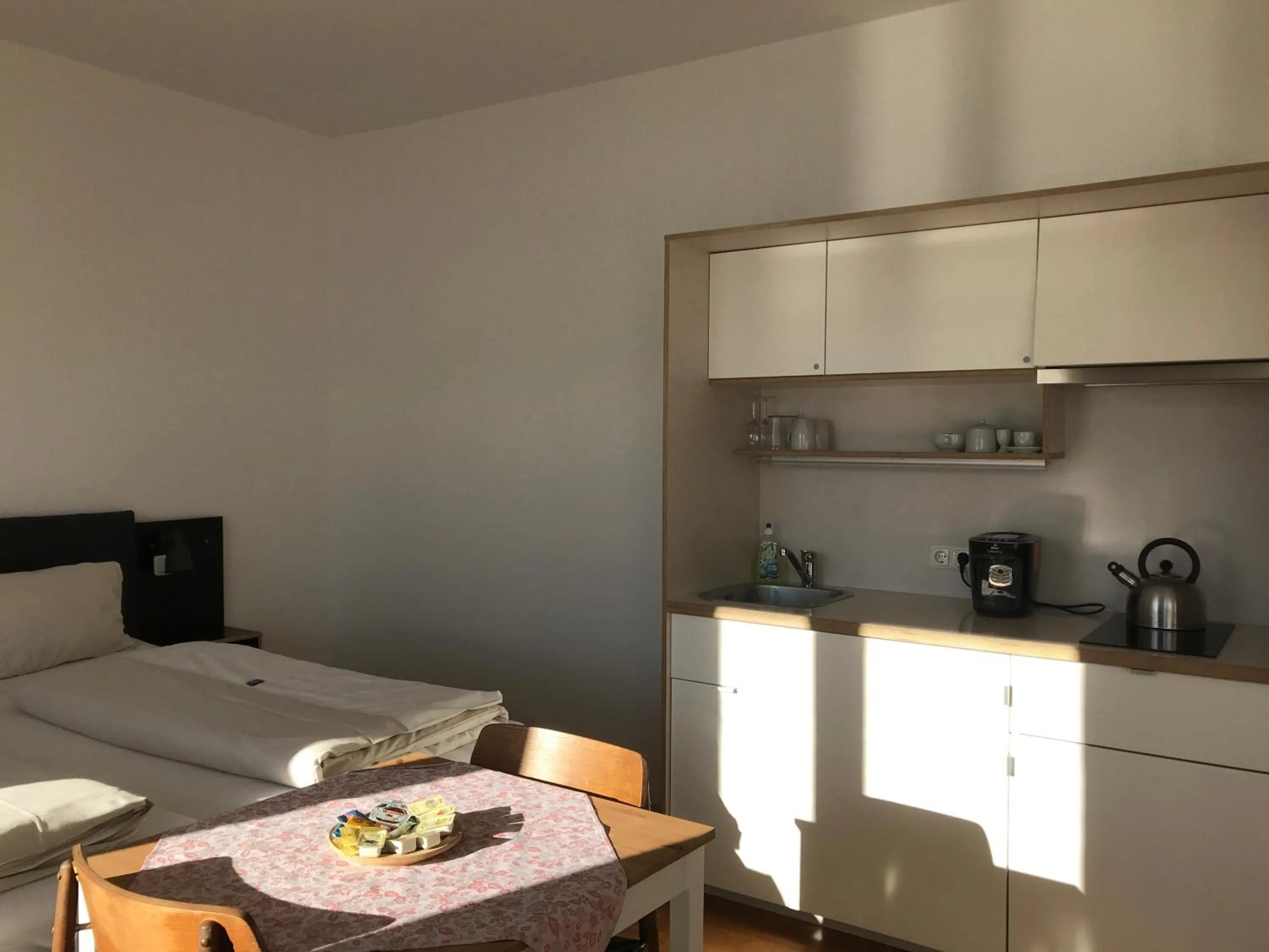 Kitchen or kitchenette in Seehaus Familie Leifer