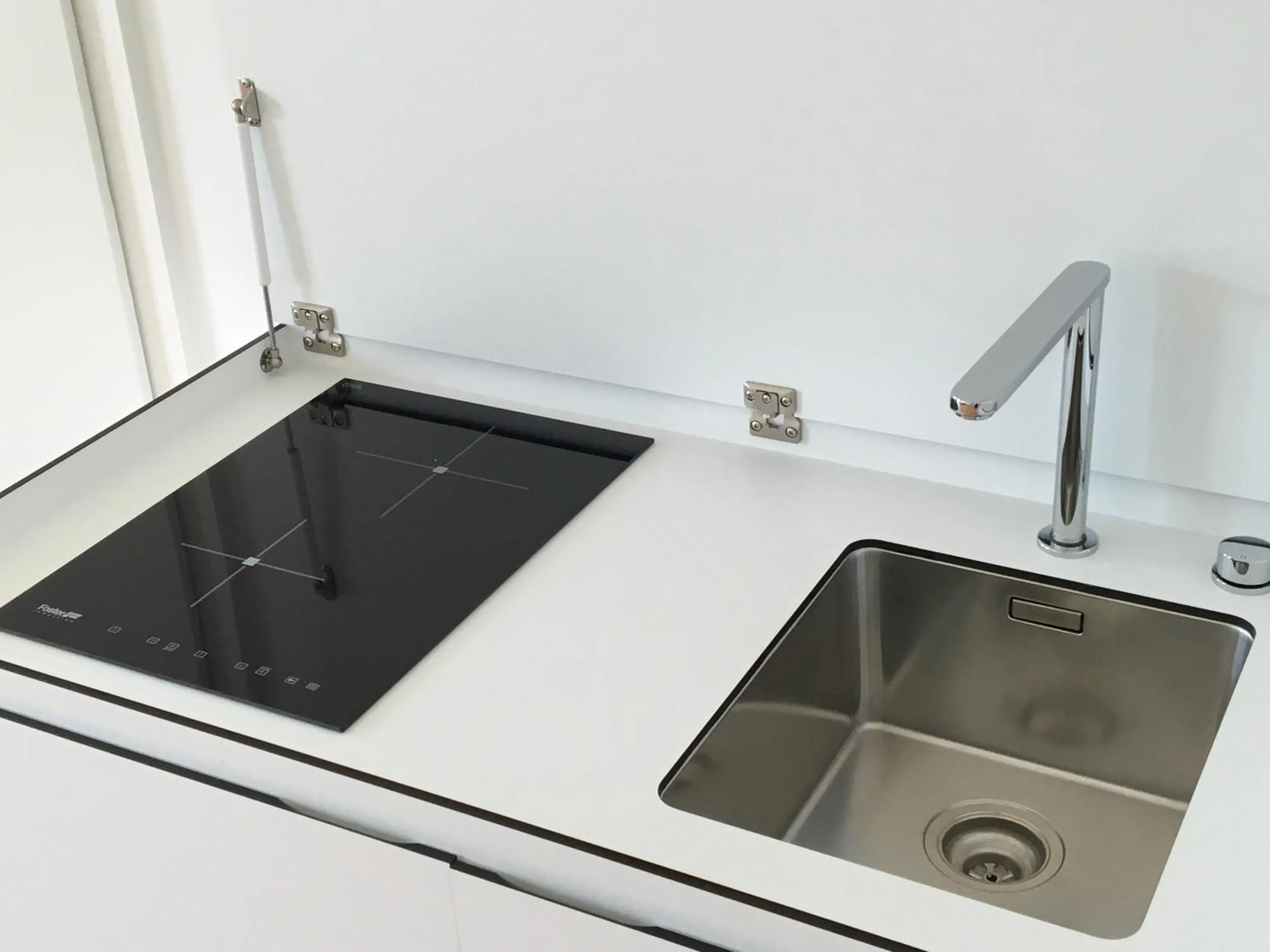 Kitchen or kitchenette in Seehaus Familie Leifer