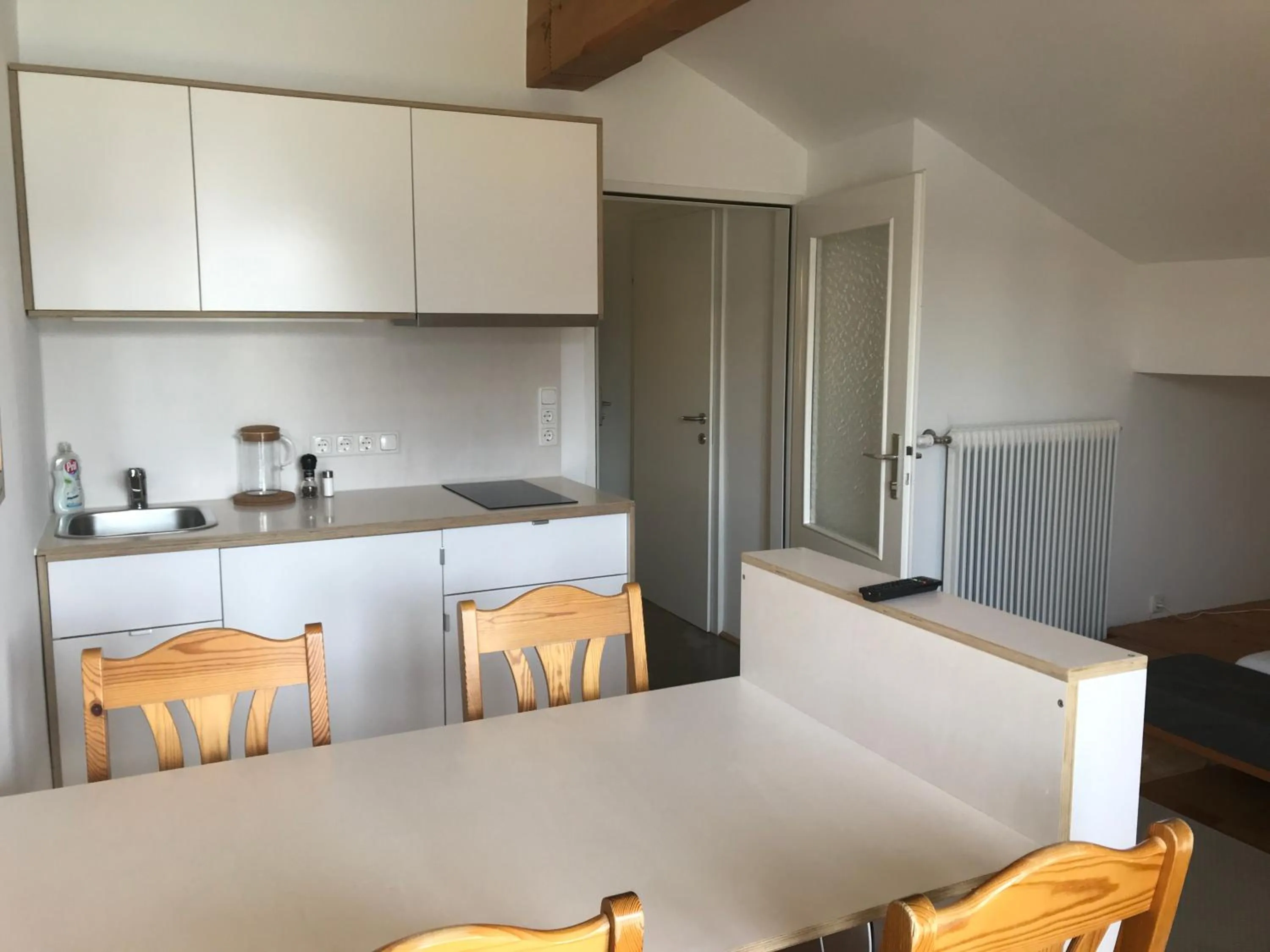 Kitchen or kitchenette in Seehaus Familie Leifer