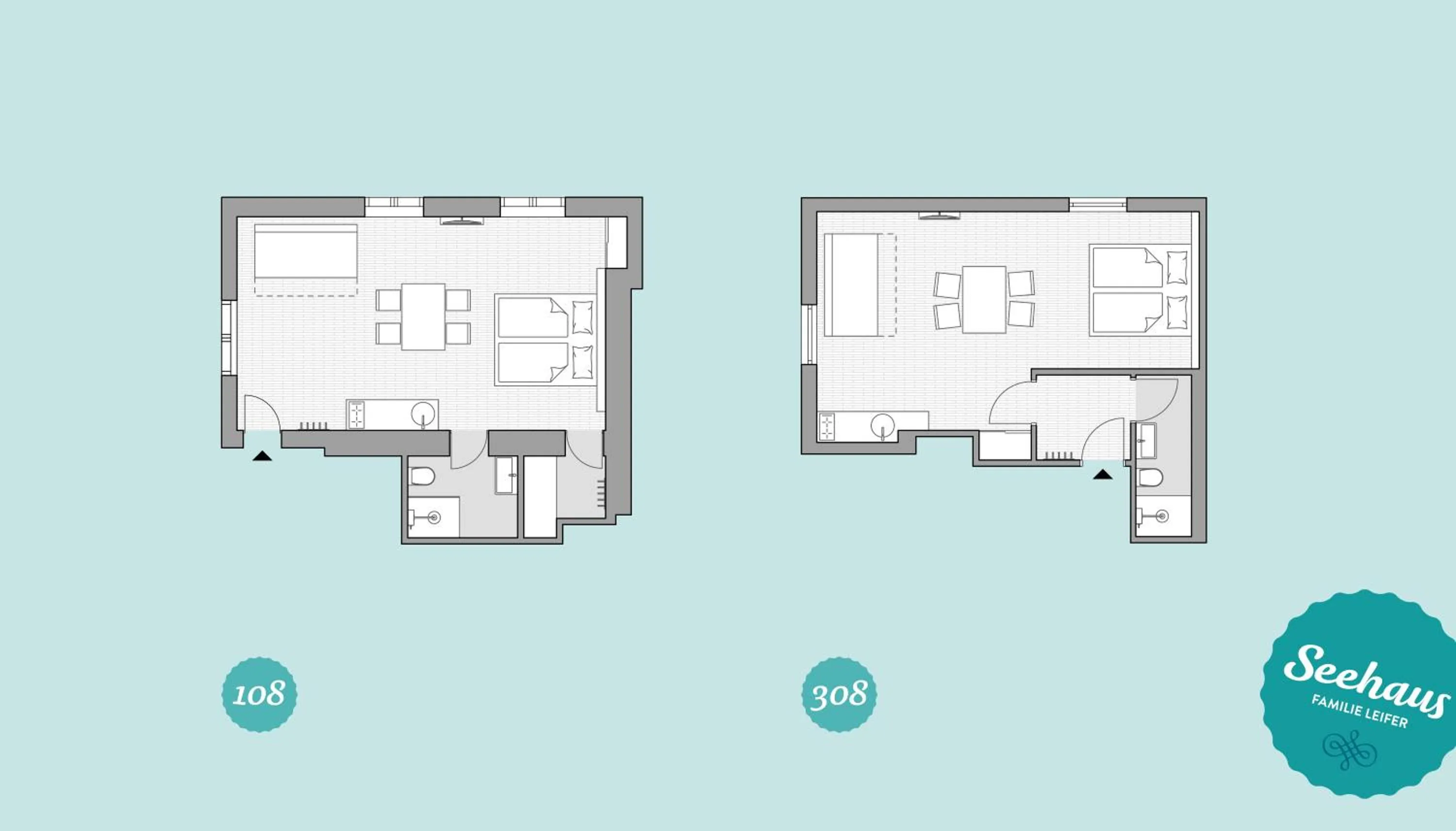 Floor plan in Seehaus Familie Leifer