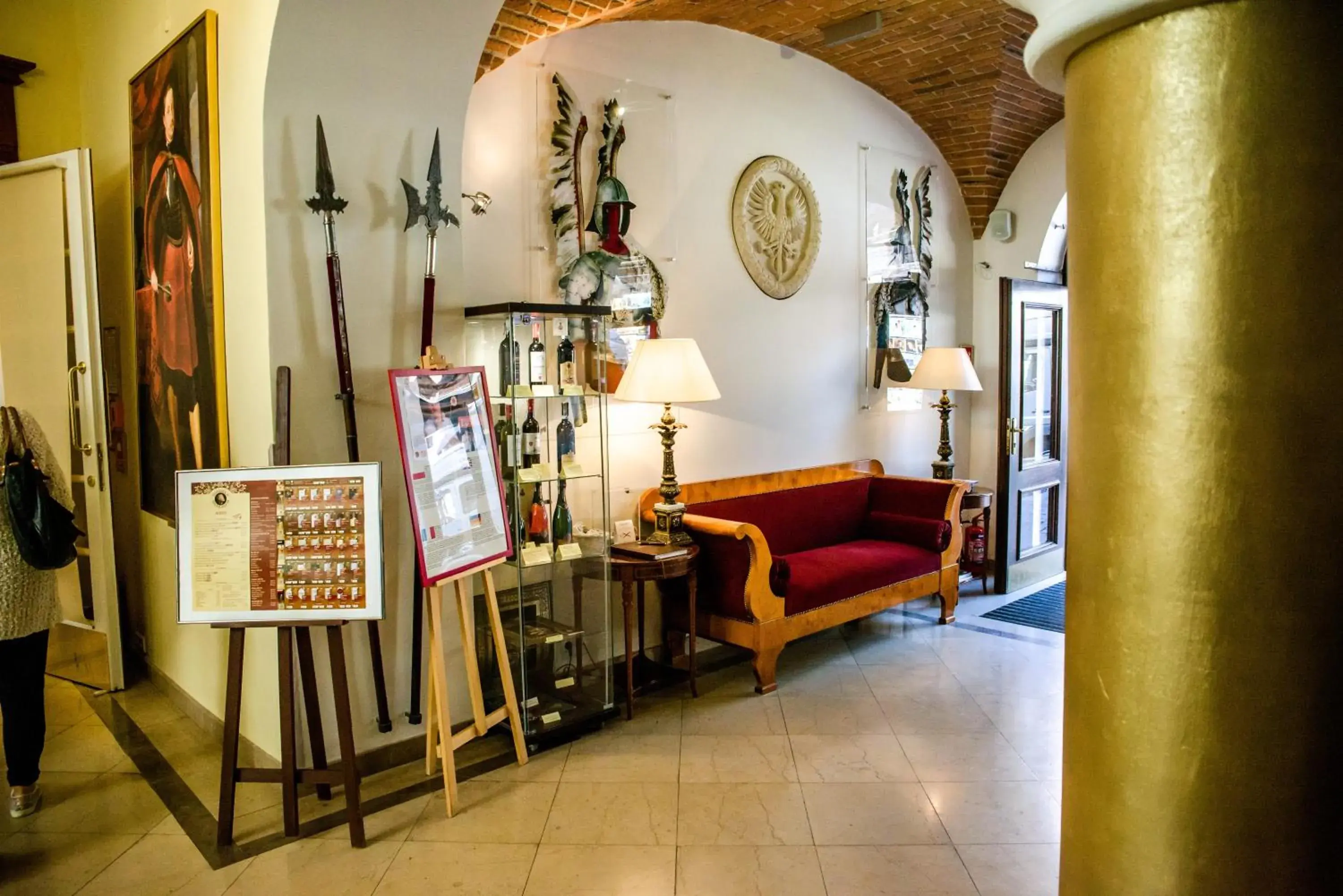 Lobby or reception in Hotel Polski Pod Białym Orłem Lobby or reception in Hotel Polski Pod Białym Orłem