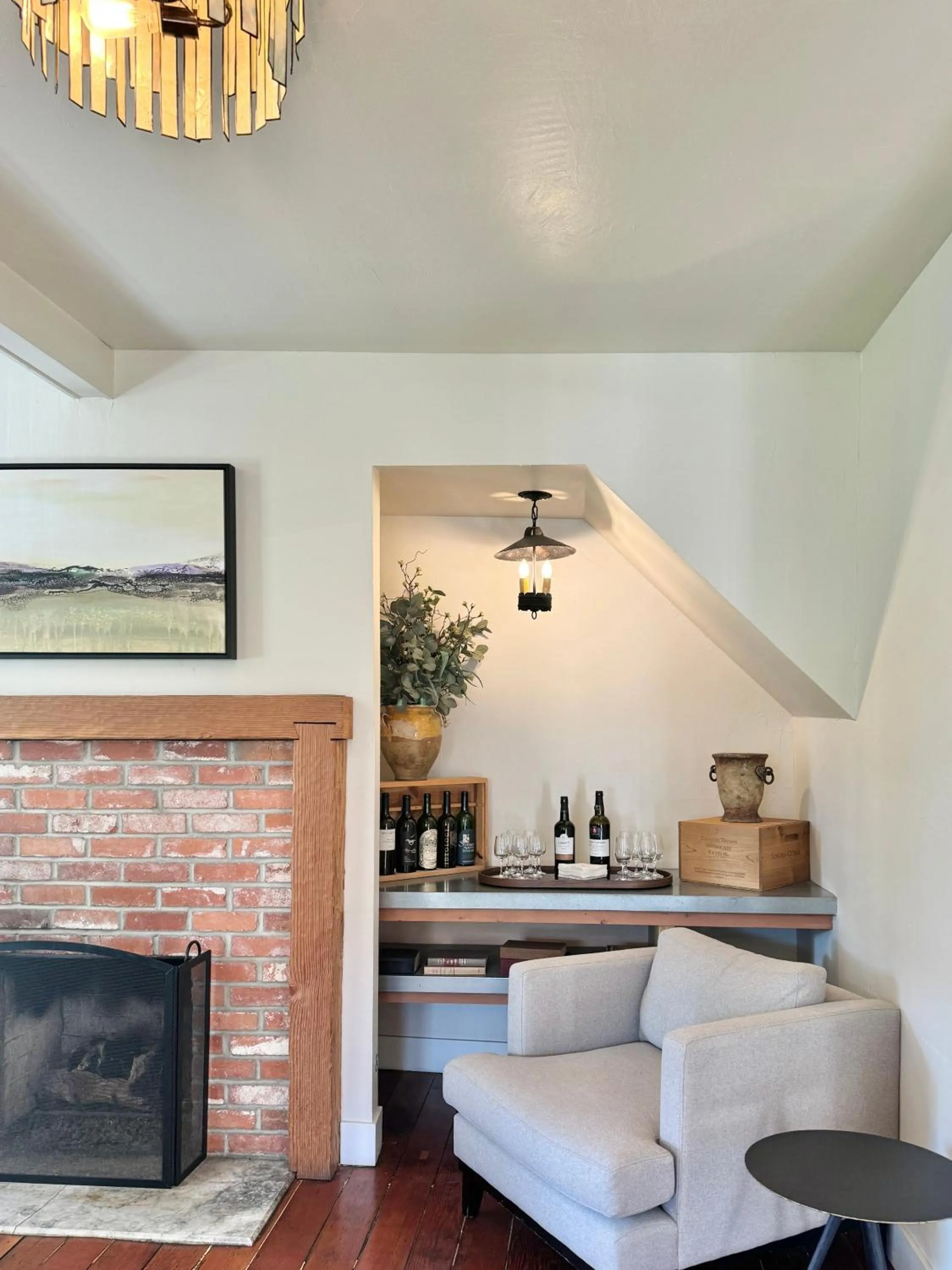 Seating area in Lavender, A Four Sisters Inn