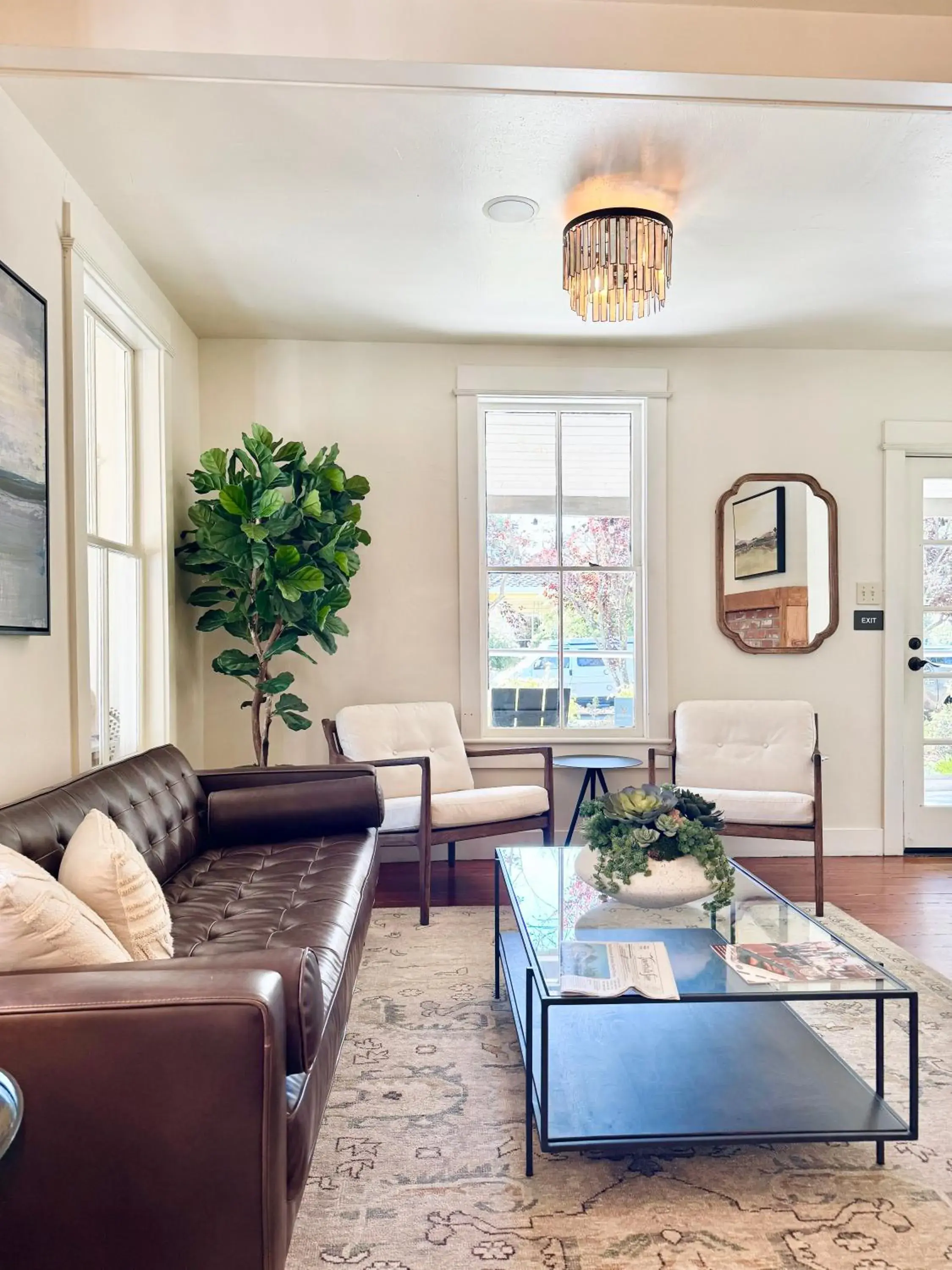 Lobby or reception in Lavender, A Four Sisters Inn Lobby or reception in Lavender, A Four Sisters Inn