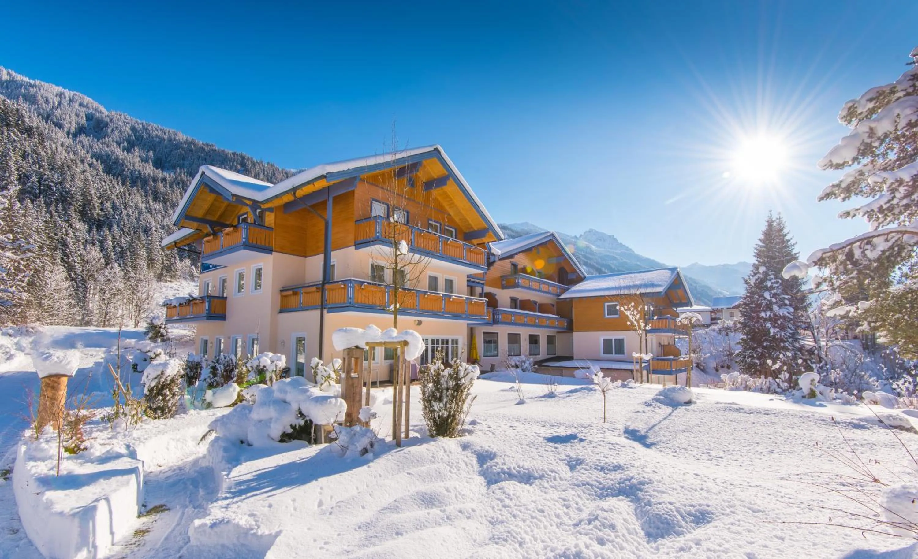 Property building in Hotel Hammerwirt - Forellenhof