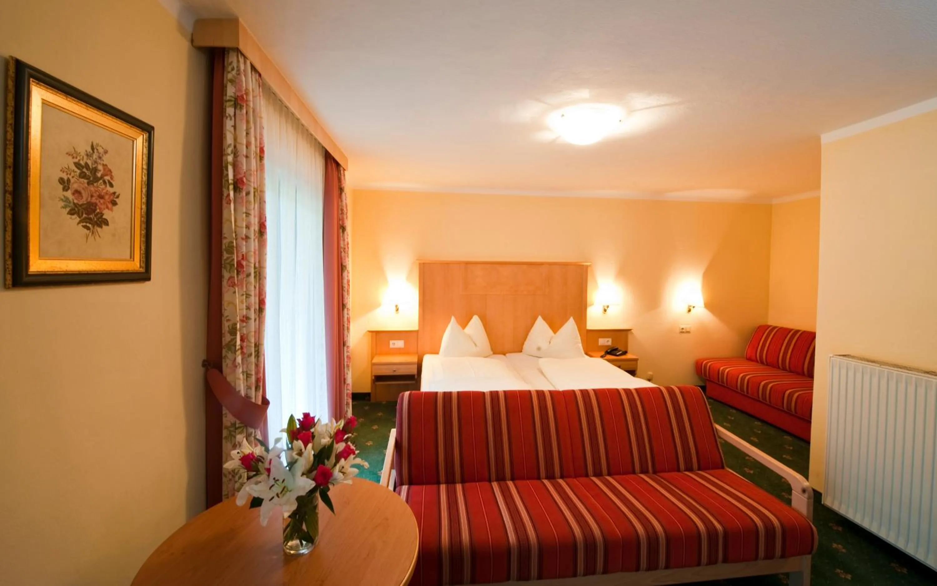 Day, Bed in Hotel Hammerwirt - Forellenhof