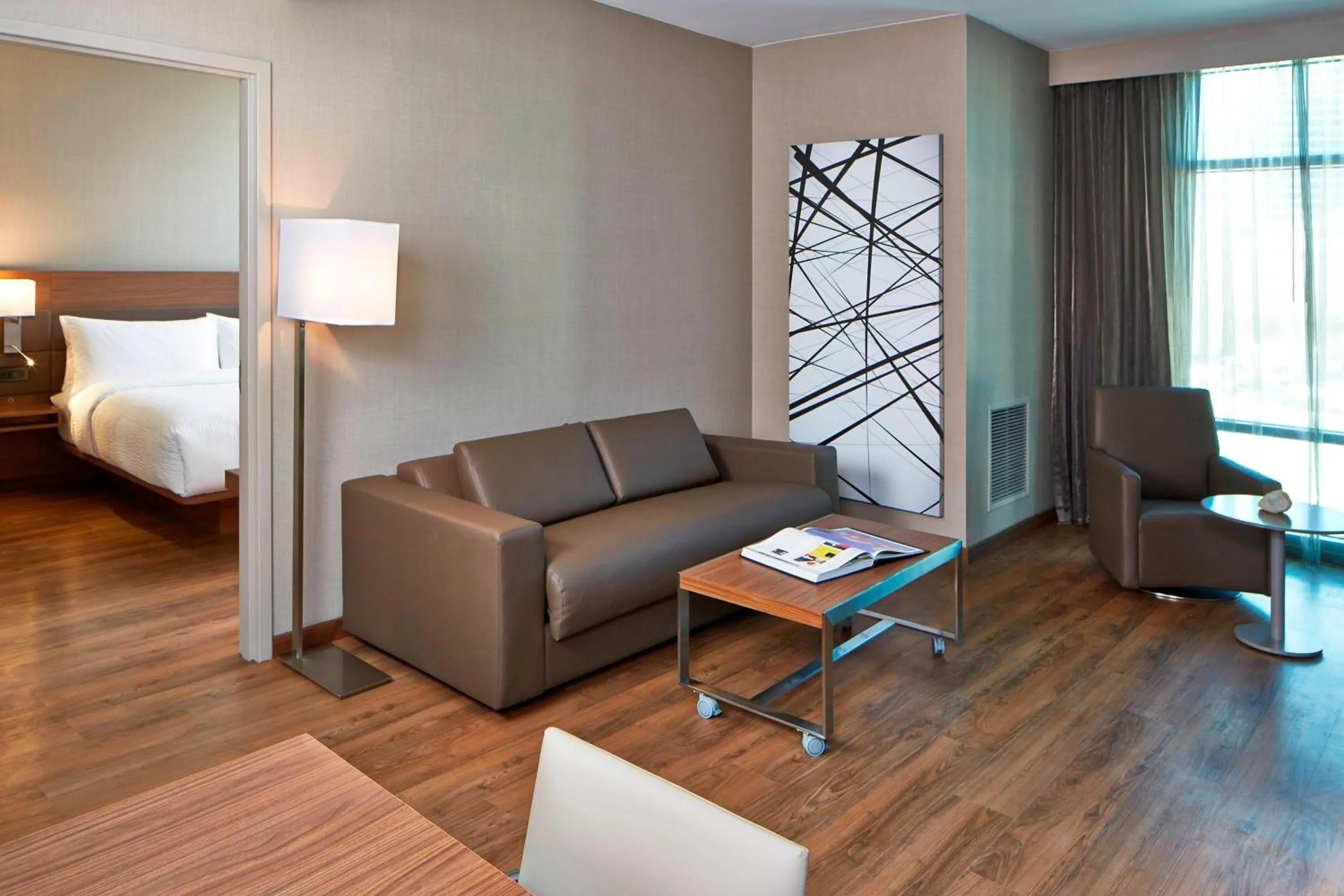 Bedroom, Bed in AC Hotel by Marriott Atlanta Buckhead at Phipps Plaza