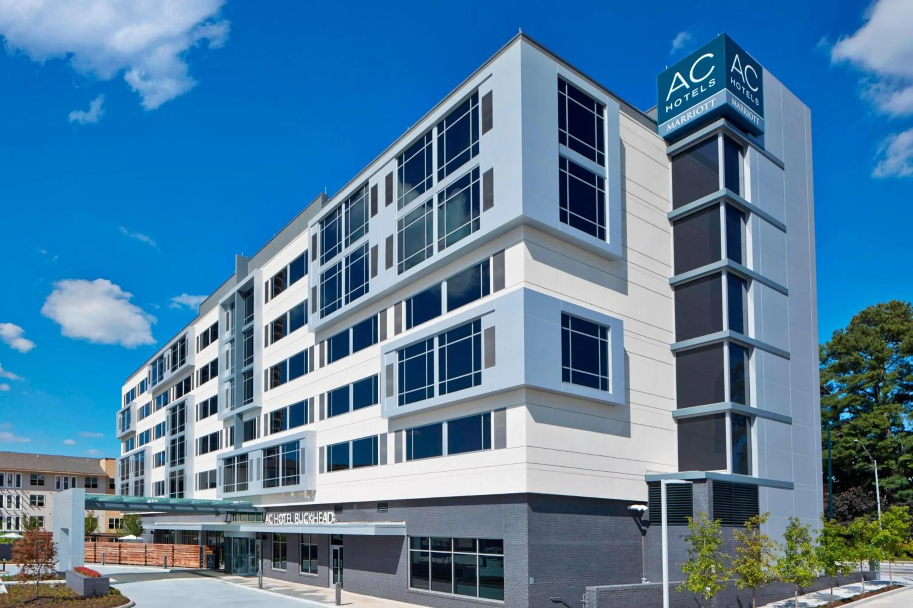 Property building in AC Hotel by Marriott Atlanta Buckhead at Phipps Plaza
