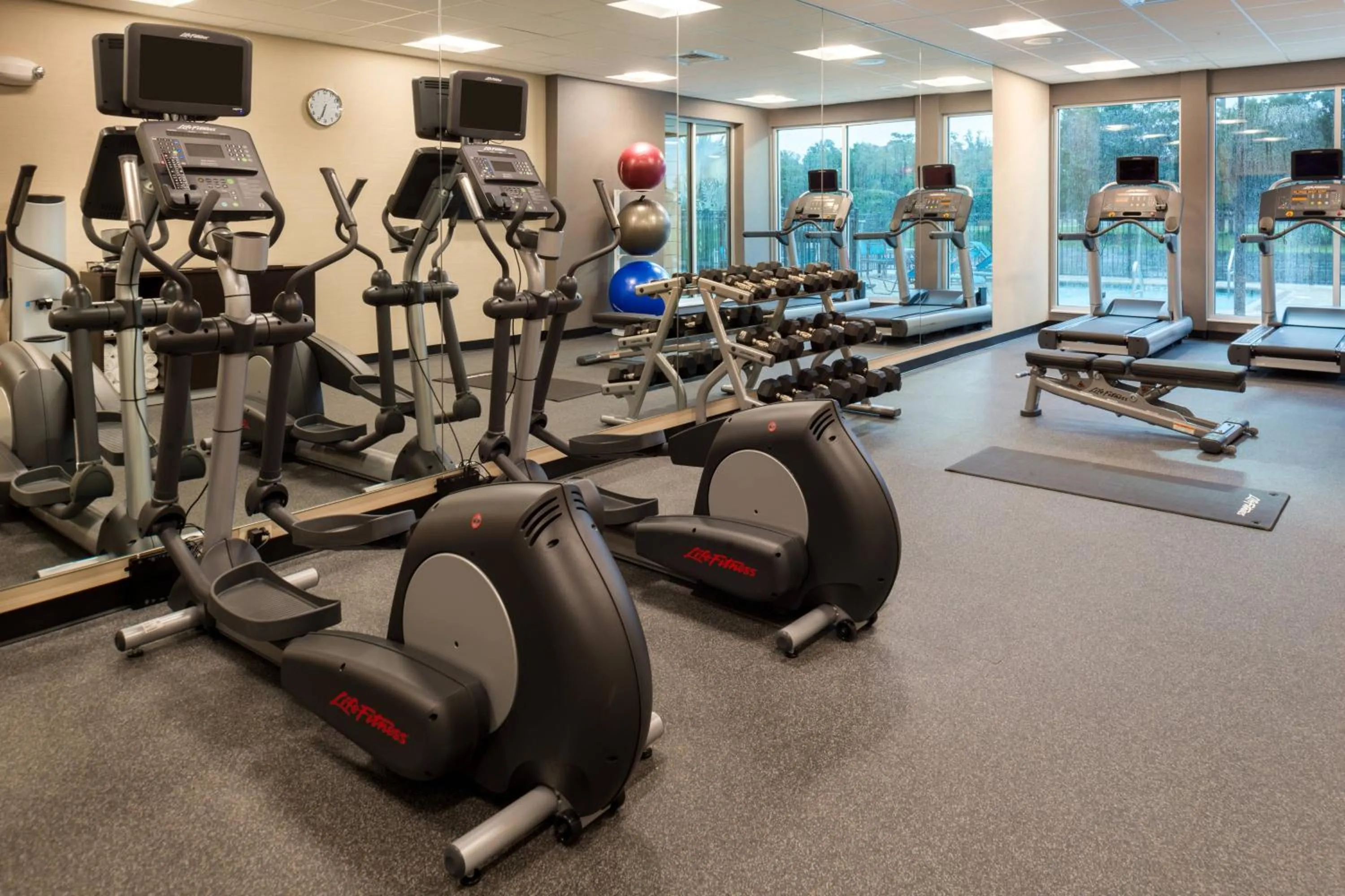 Fitness centre/facilities in Fairfield Inn & Suites by Marriott Orlando East/UCF Area