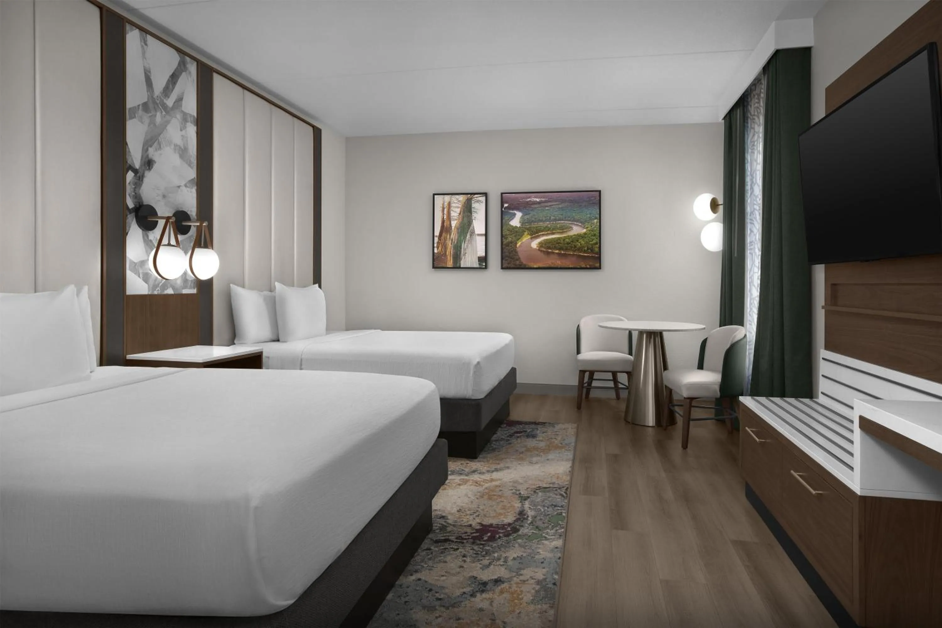 Bed in Embassy Suites by Hilton Jackson North Ridgeland