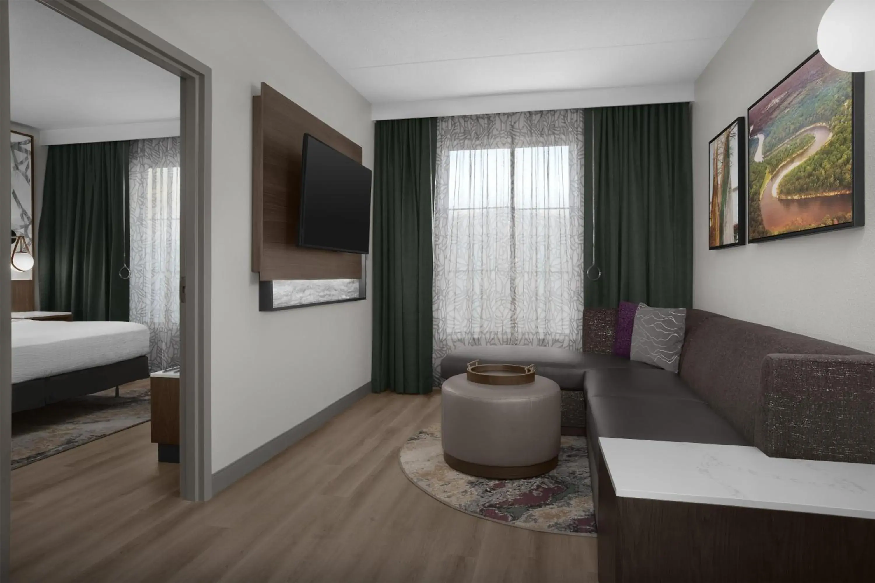 Living room, Bed in Embassy Suites by Hilton Jackson North Ridgeland Living room, Bed in Embassy Suites by Hilton Jackson North Ridgeland