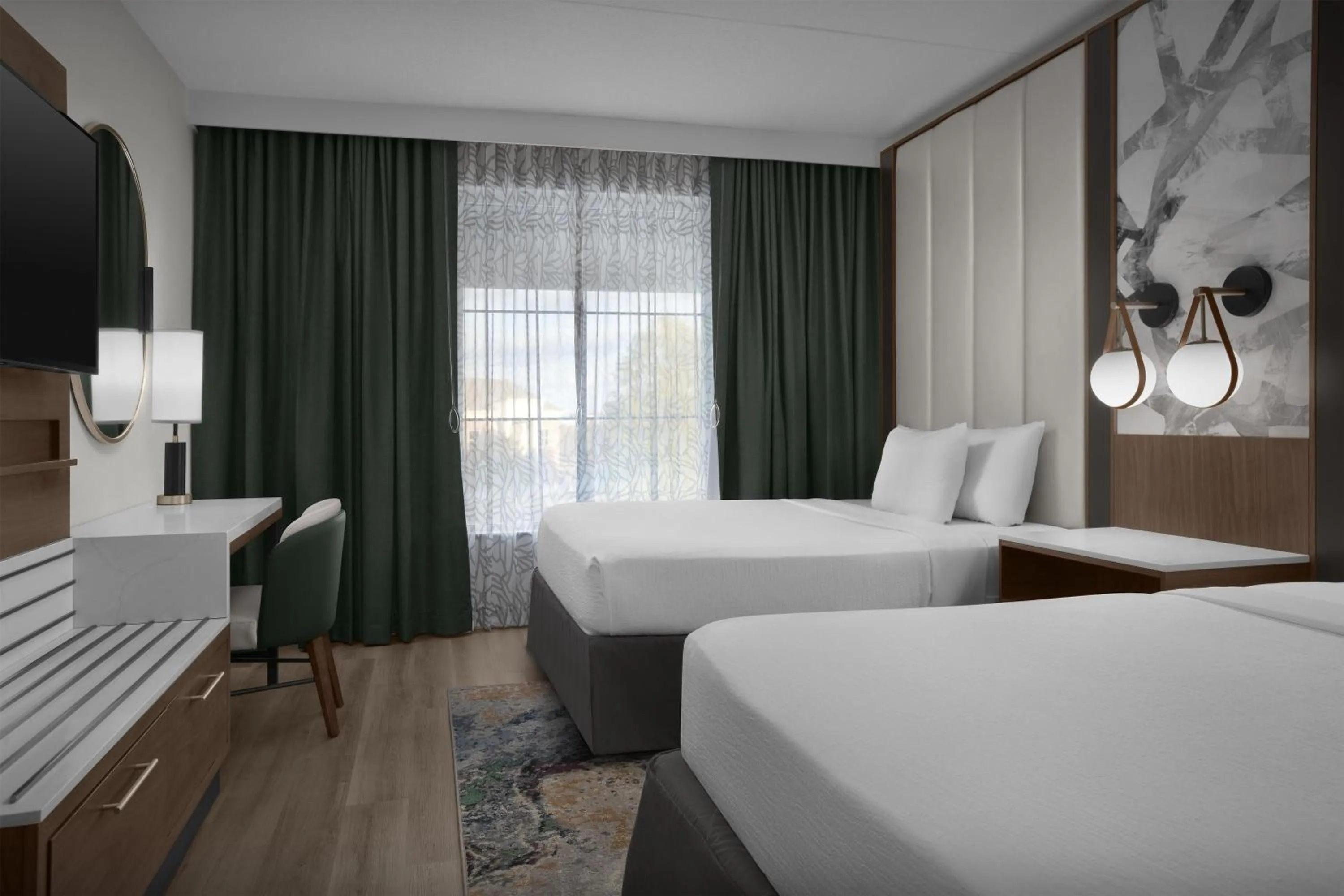 Bed in Embassy Suites by Hilton Jackson North Ridgeland