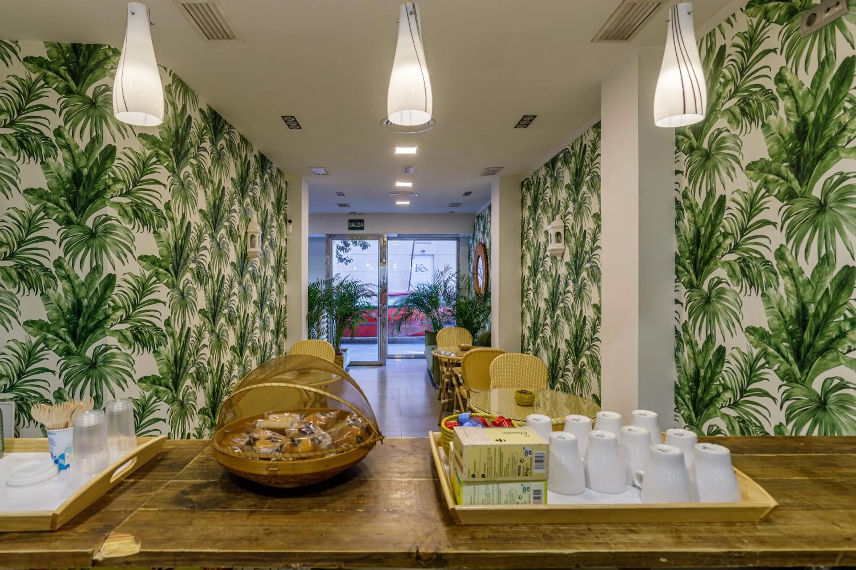 Seating area in H-A Hotel Trebol