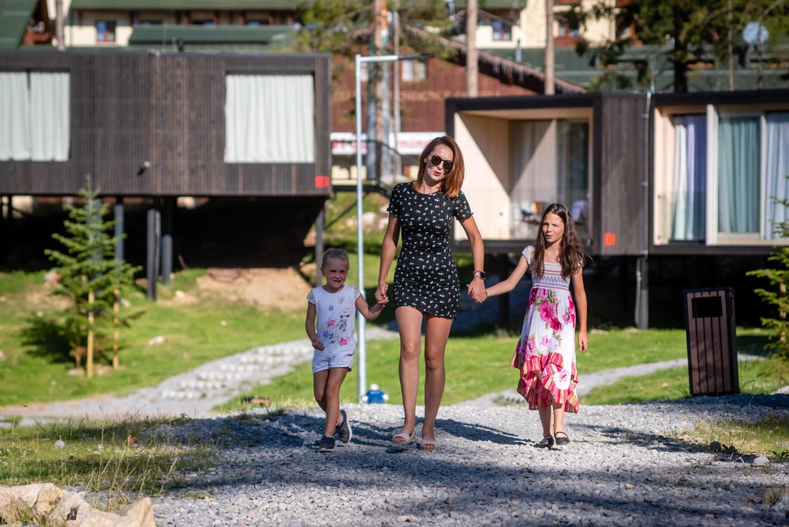 People in Hotel Björnson & Björnson TREE HOUSES Jasná