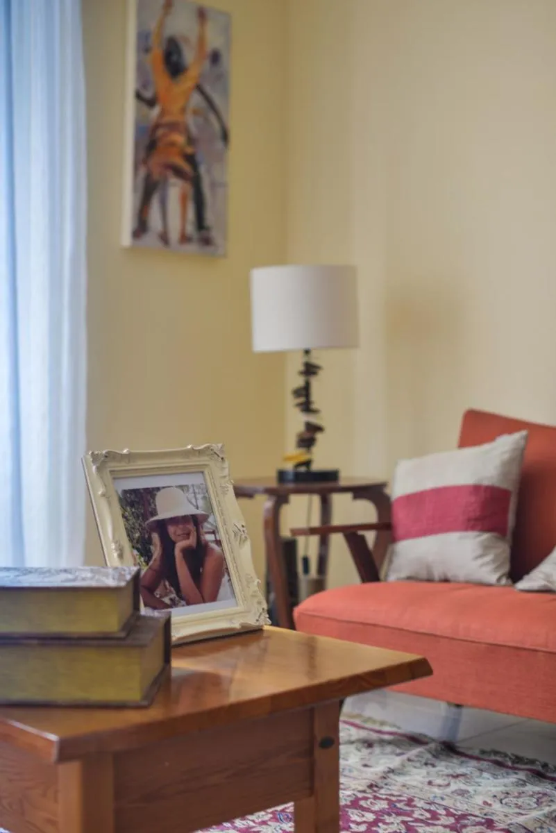Living room in Pousada Praia Maria