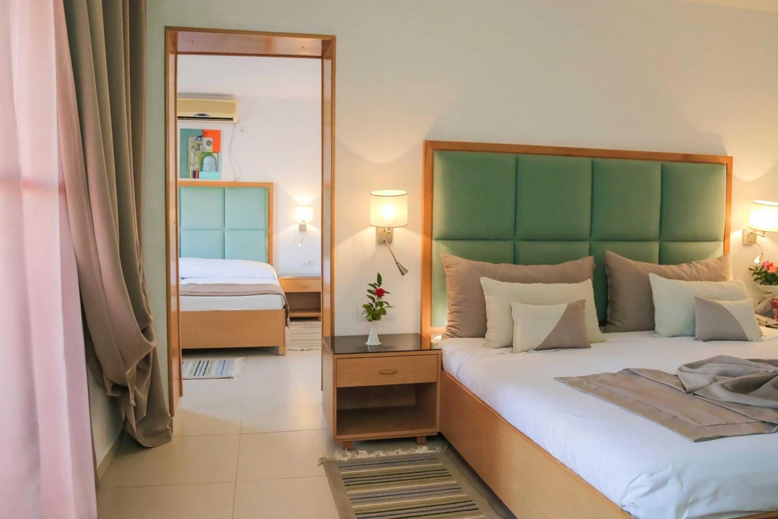 Bedroom, Bed in Hotel Marabout - Families and Couples Only