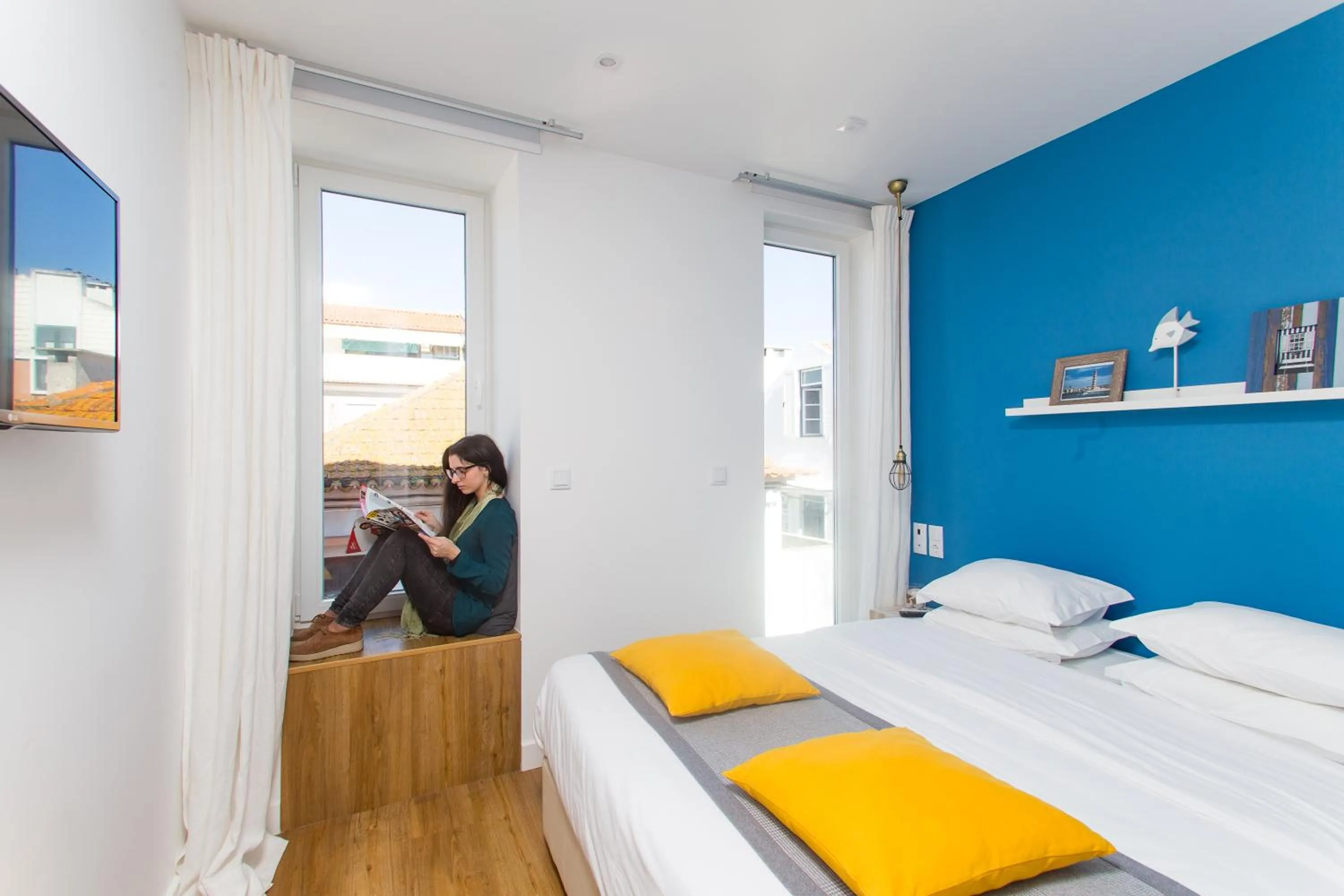 Photo of the whole room, Bed in Aveiro Rossio Bed & Breakfast