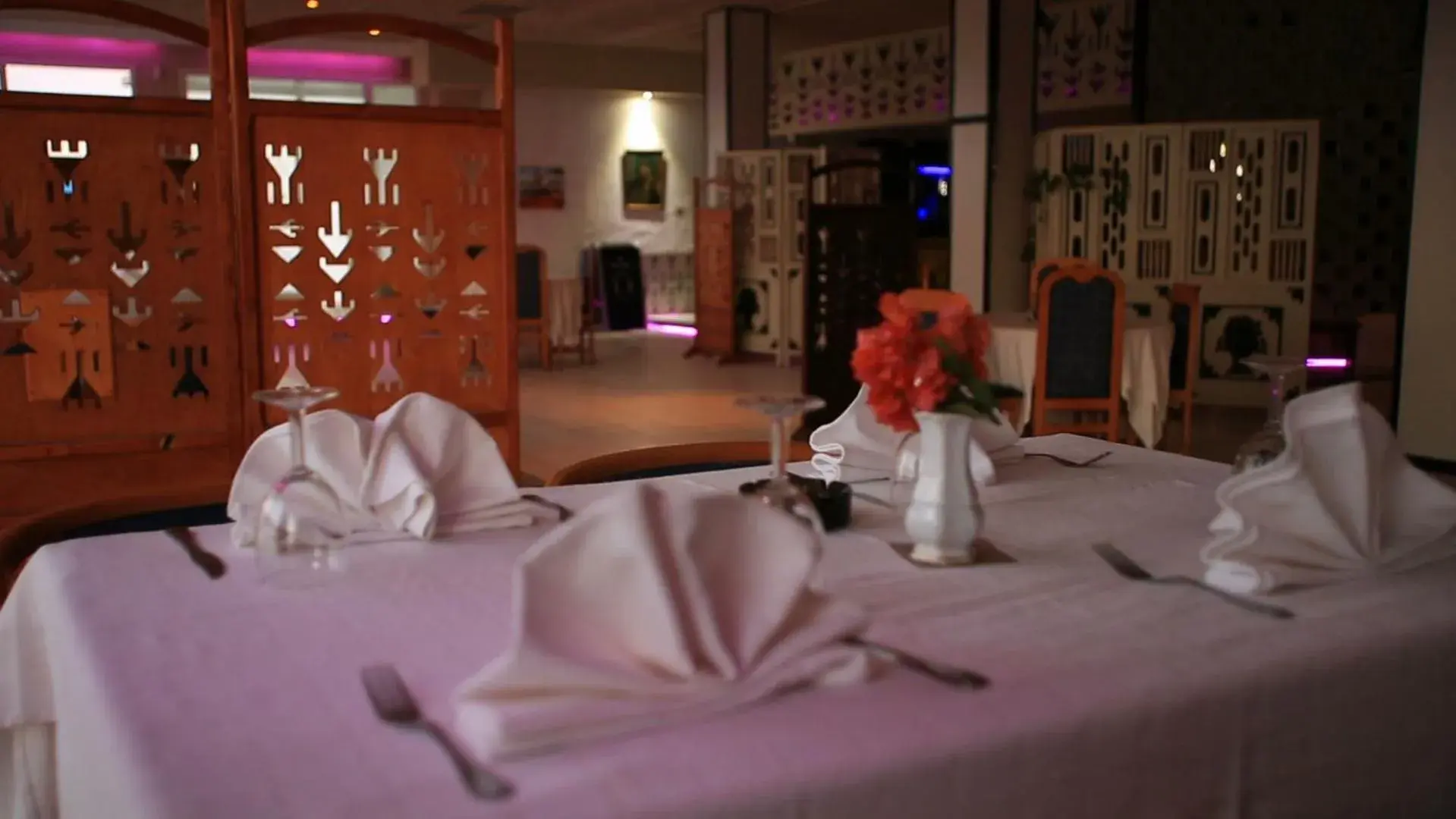 Breakfast in Hotel Les Palmiers Breakfast in Hotel Les Palmiers