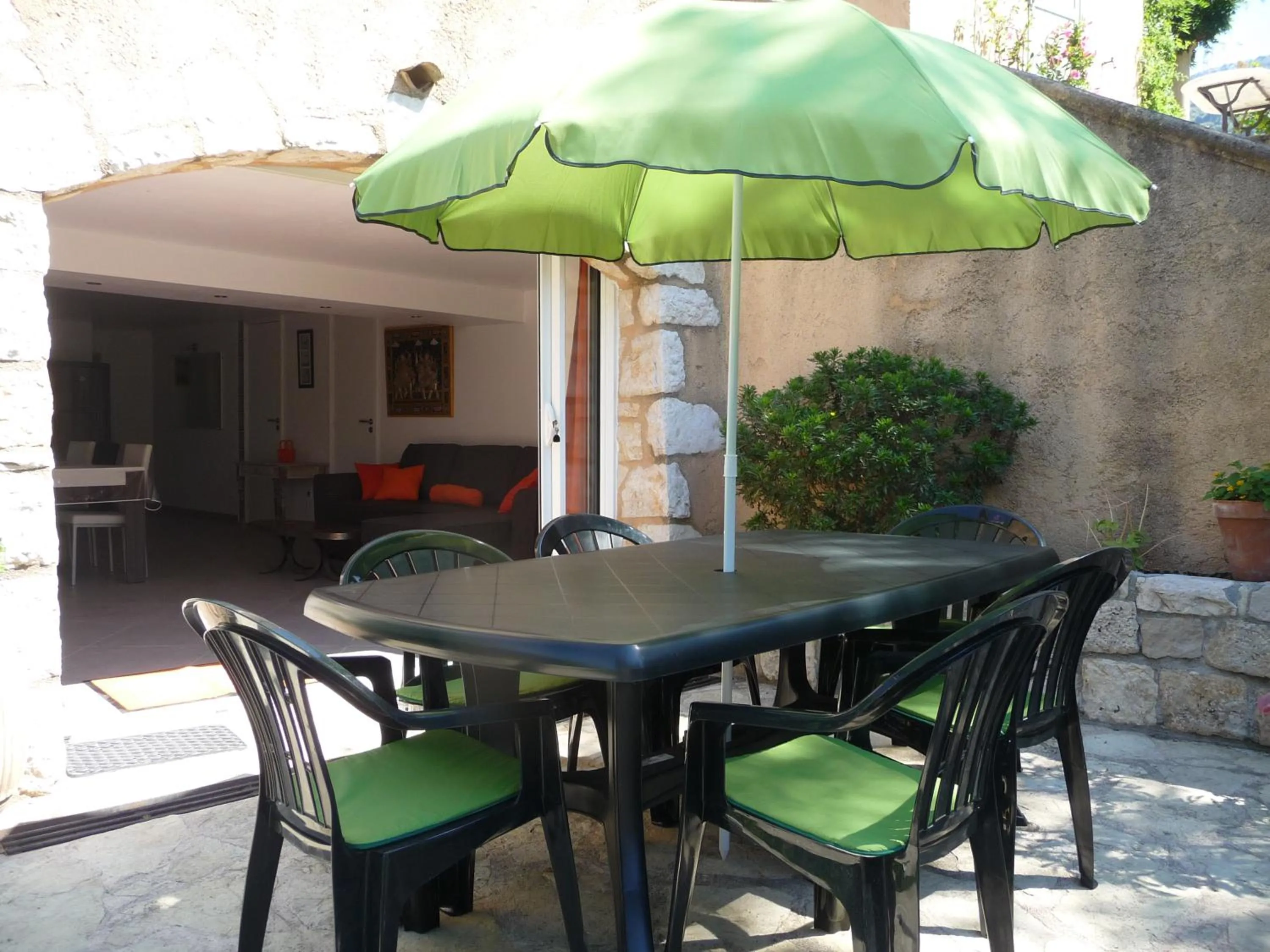 Balcony/Terrace in Appartement Castagniers