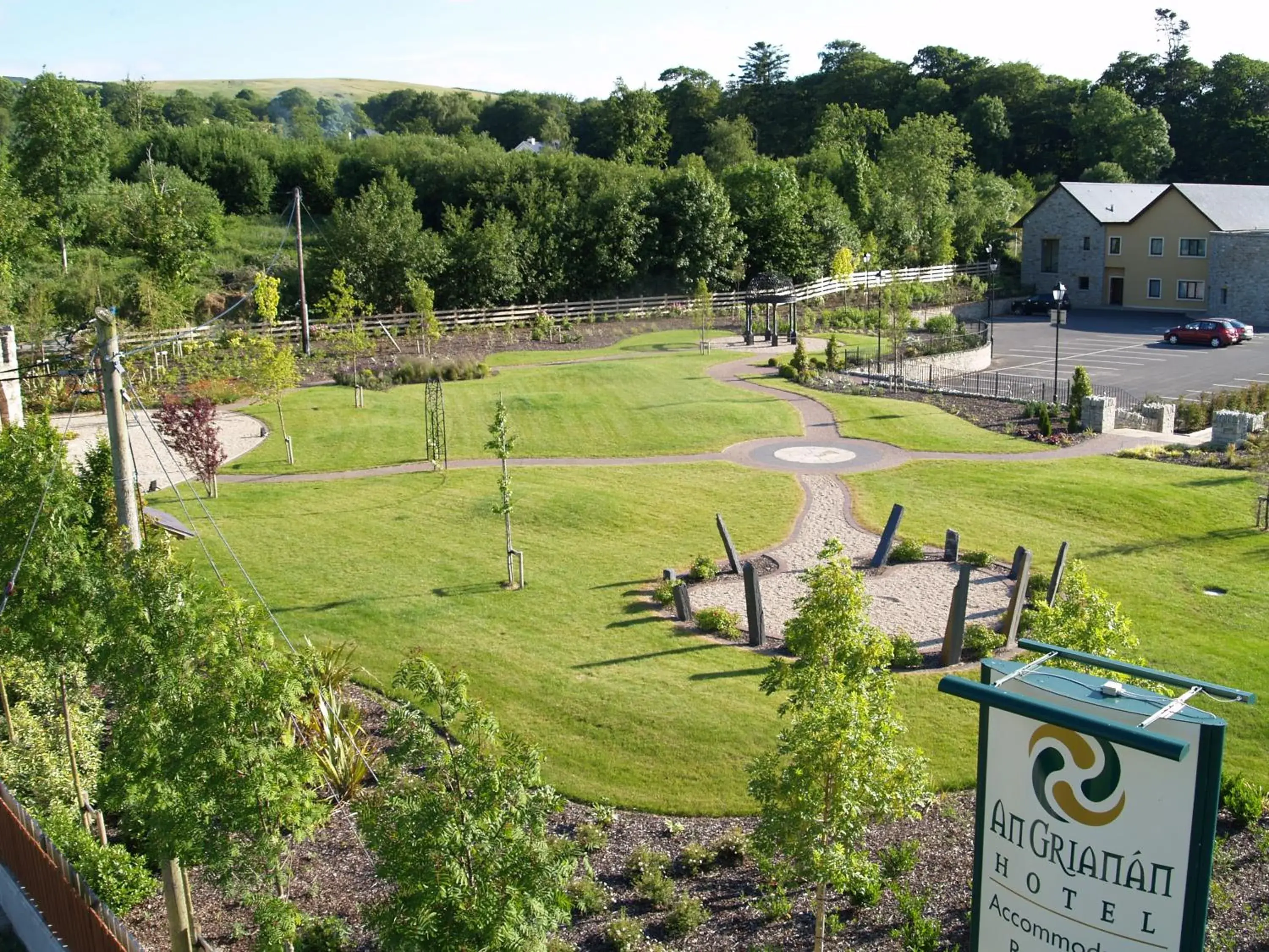 Facade/entrance in An Grianan Hotel Facade/entrance in An Grianan Hotel