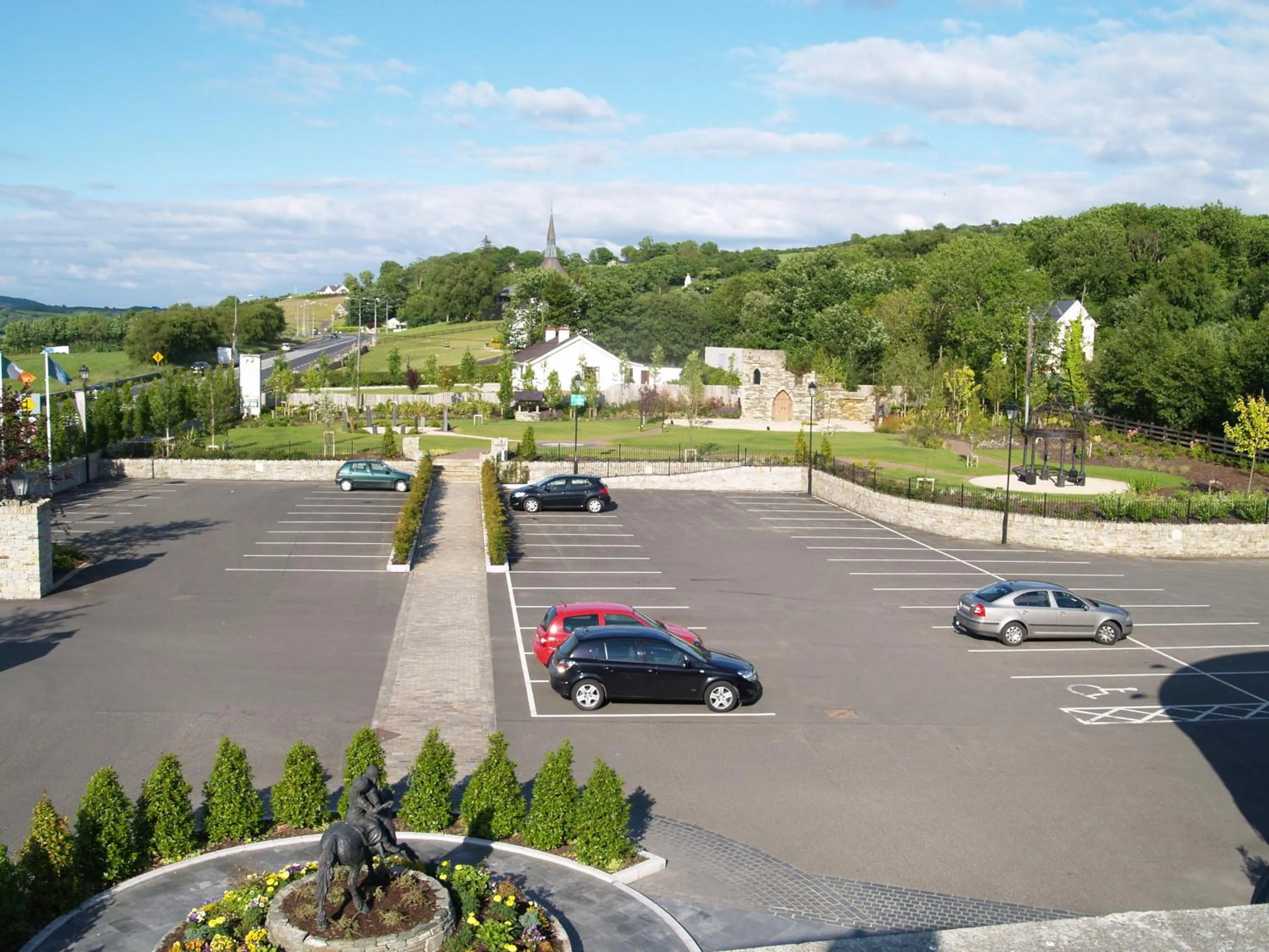 Bird's eye view in An Grianan Hotel