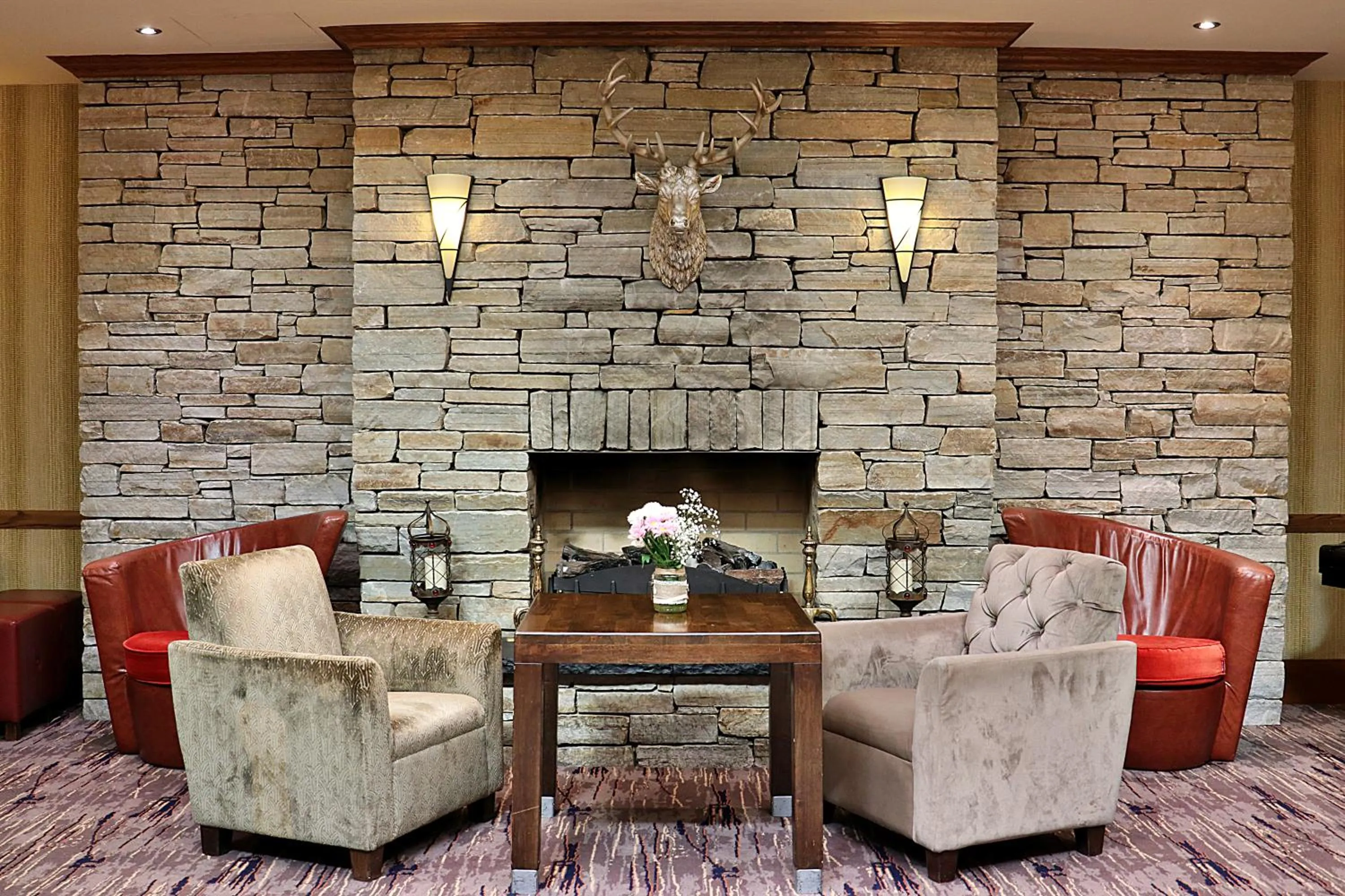 Lobby or reception in An Grianan Hotel