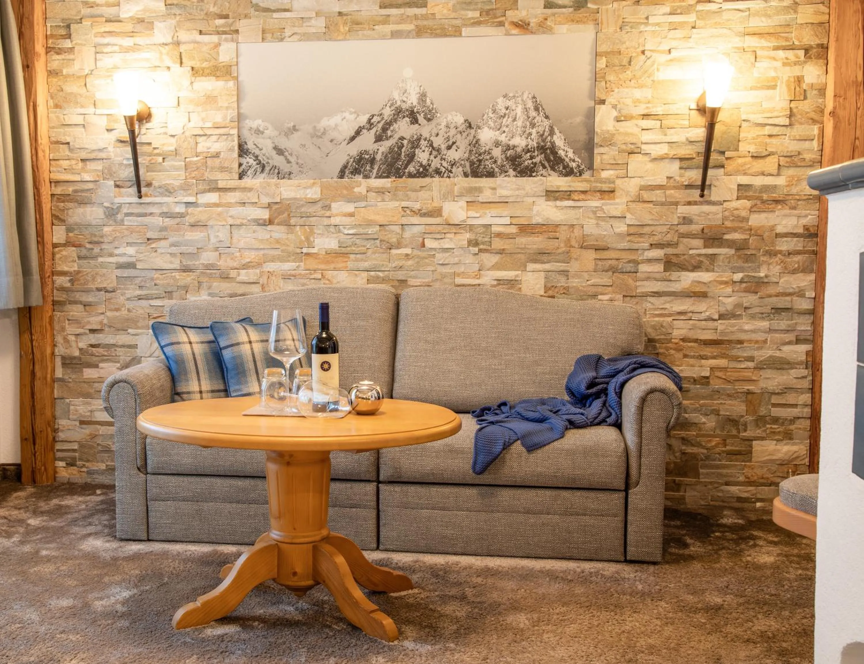 Decorative detail in Hotel Sonne Ischgl