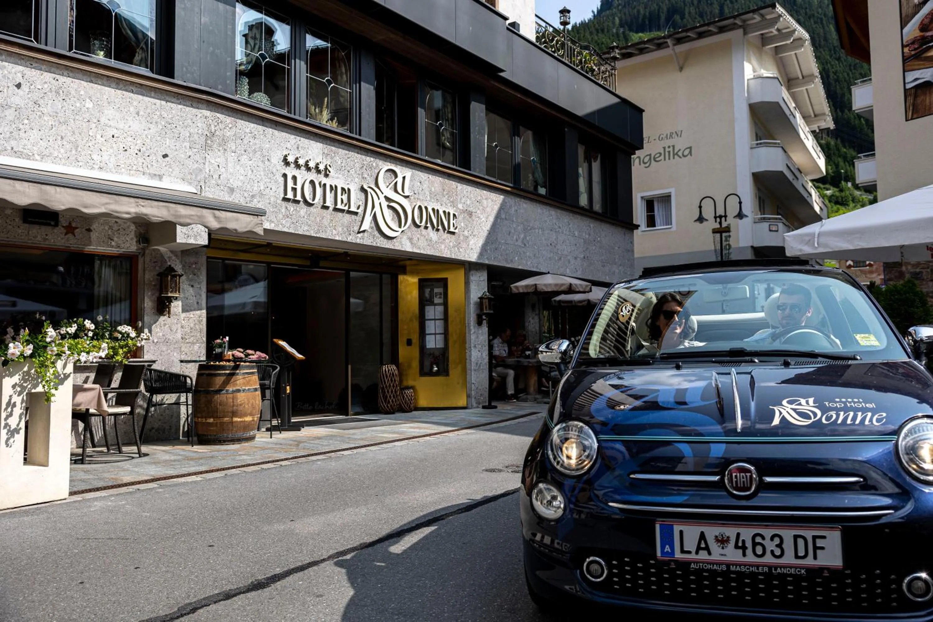 Property building in Hotel Sonne Ischgl