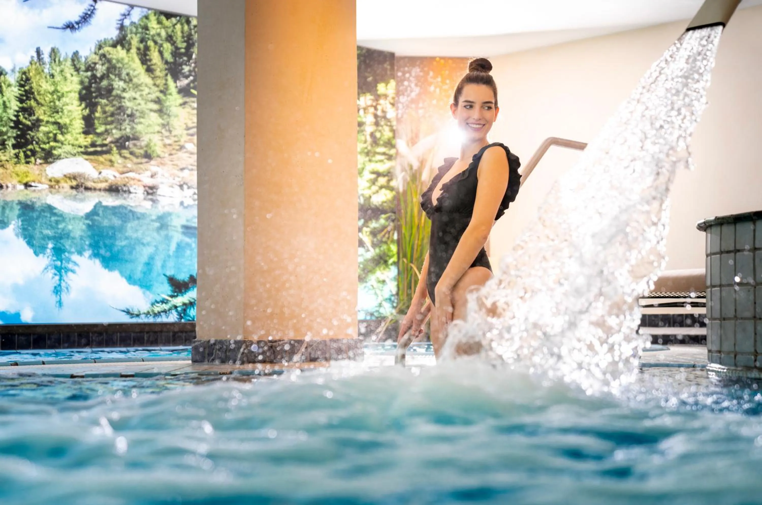 Spa and wellness centre/facilities in Hotel Sonne Ischgl