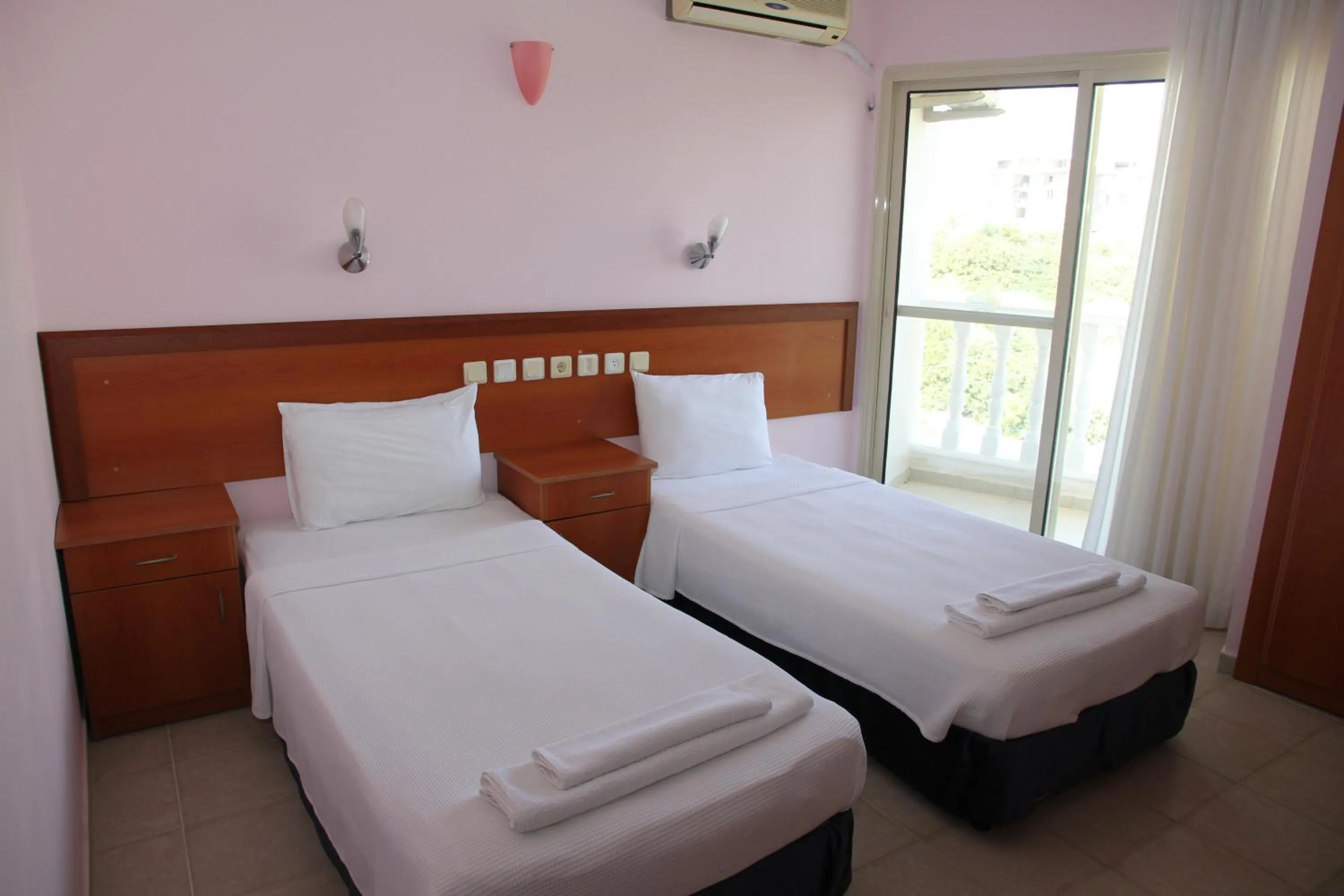 Bed in HOLIDAY APART 50 meters to BEACH, Sea view apartments