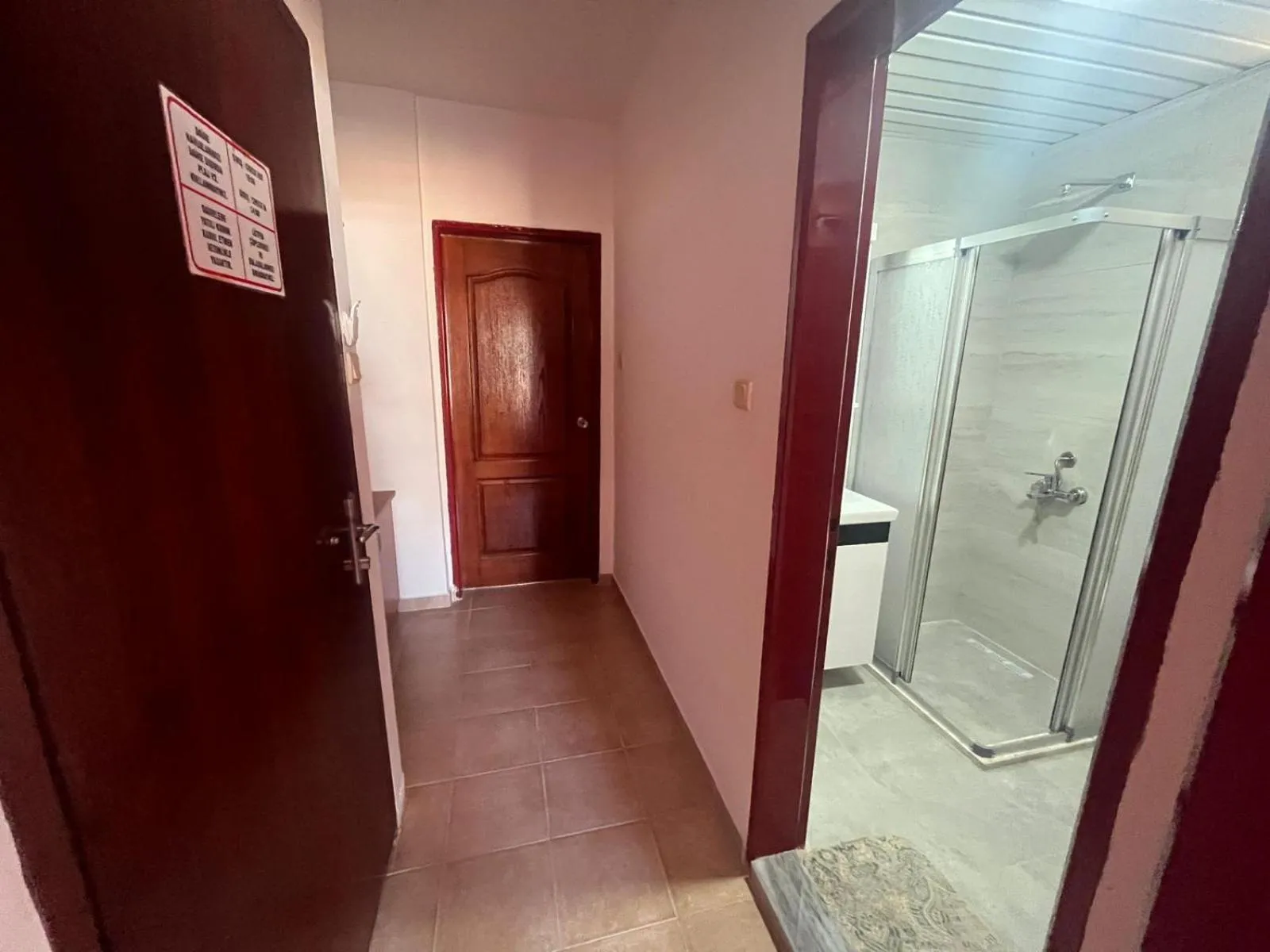 Shower in HOLIDAY APART 50 meters to BEACH, Sea view apartments