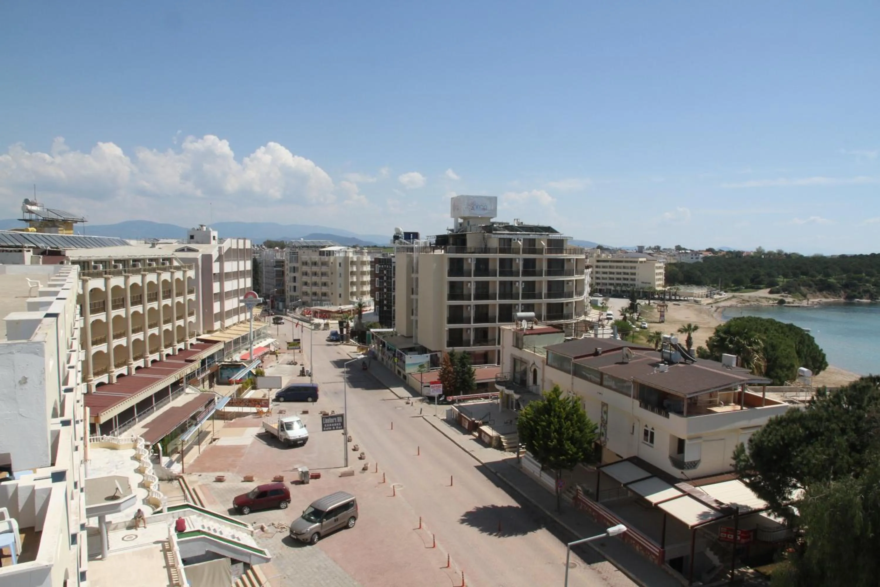 Street view in HOLIDAY APART 50 meters to BEACH, Sea view apartments