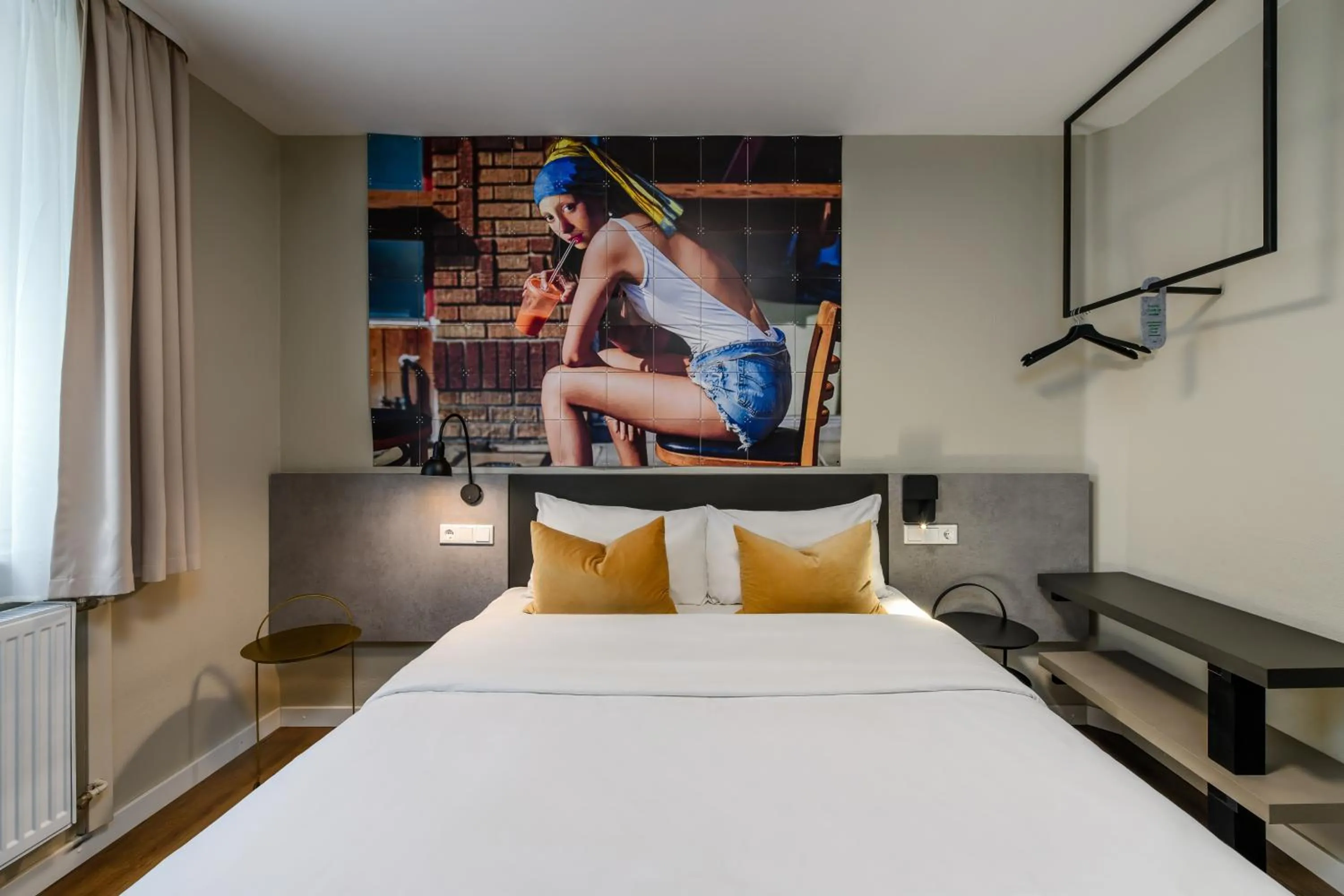 Bed in SleepinRoomz Boutique Hotel