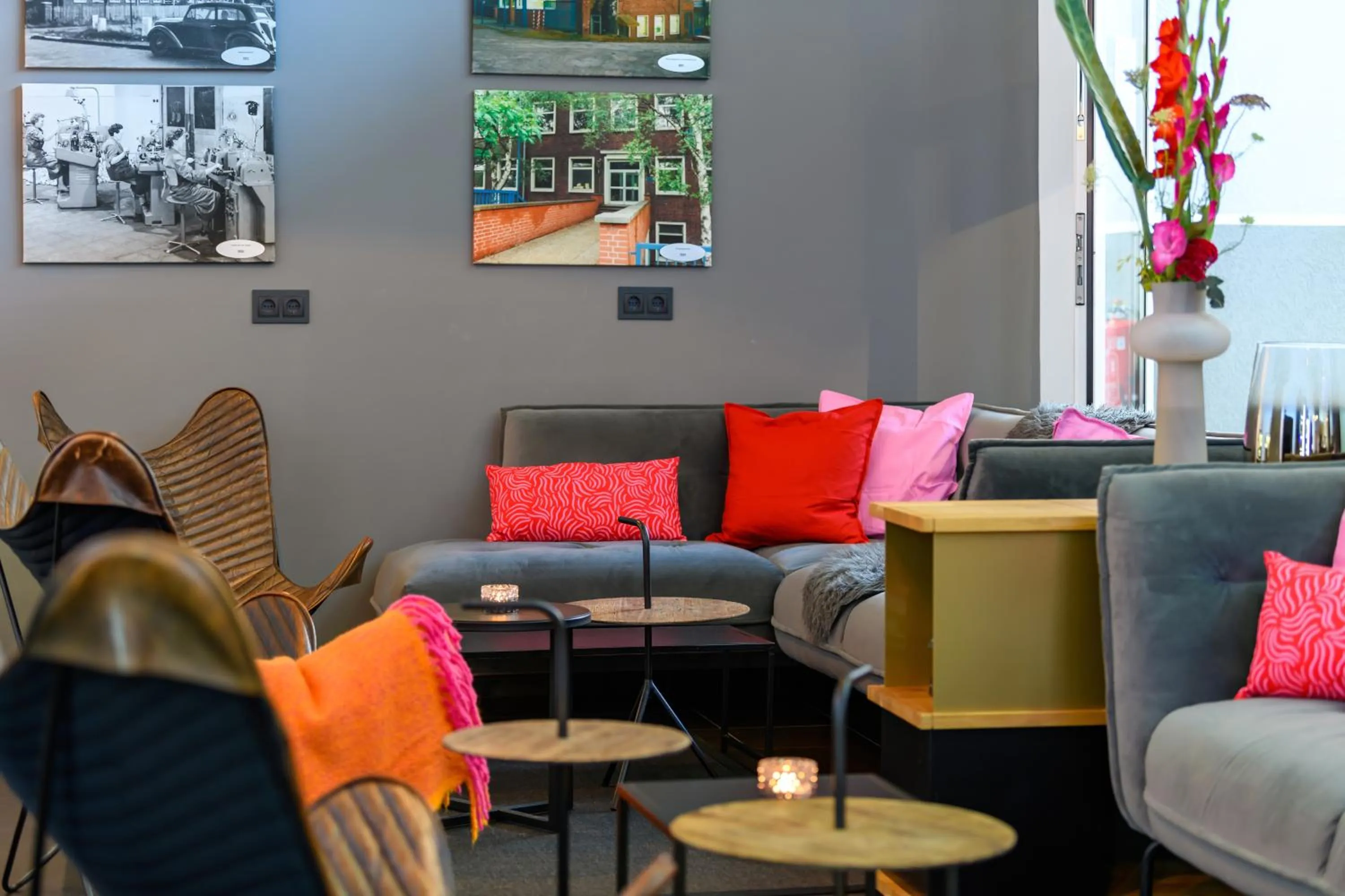 Lobby or reception in SleepinRoomz Boutique Hotel