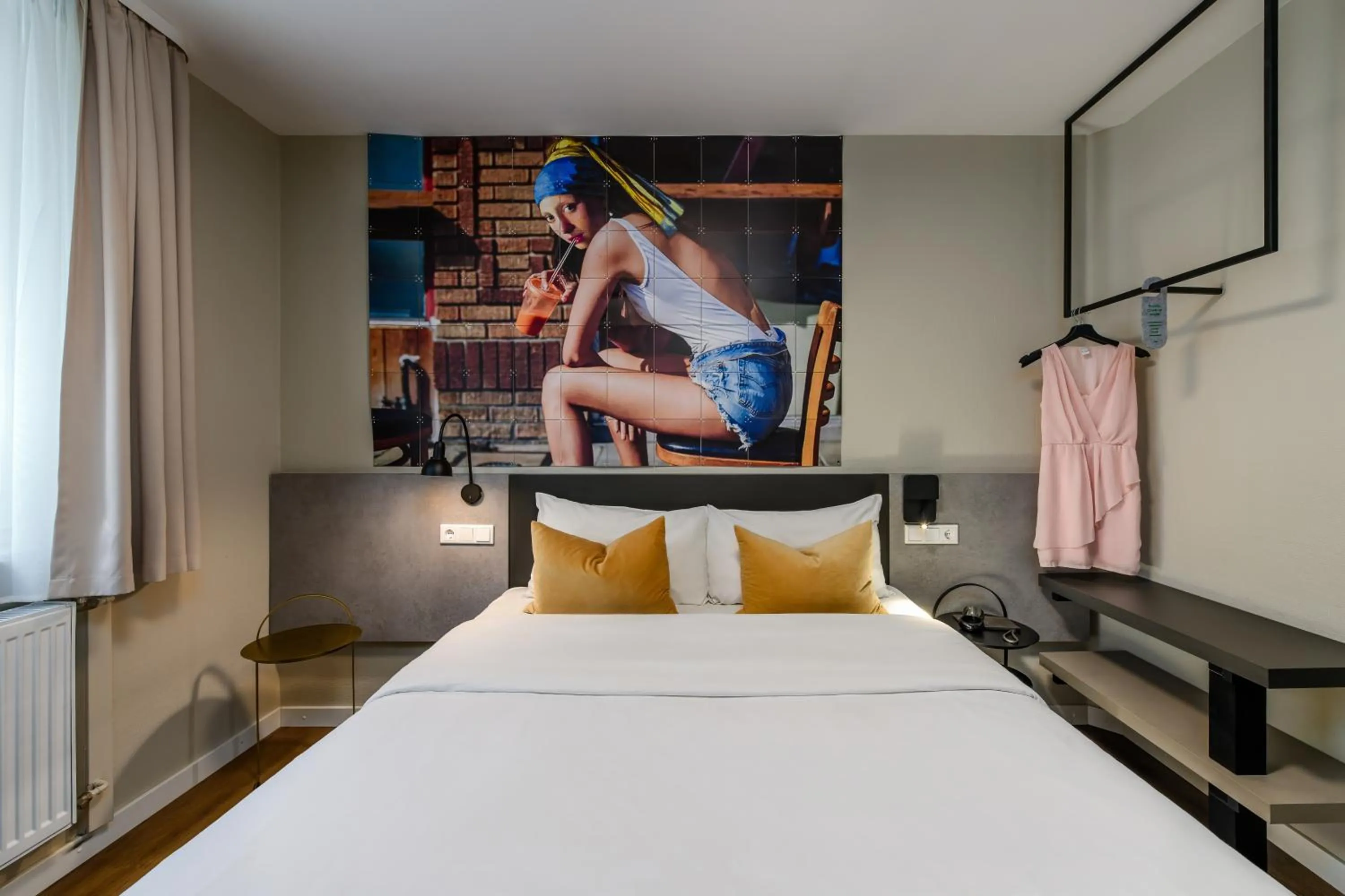 Bed in SleepinRoomz Boutique Hotel