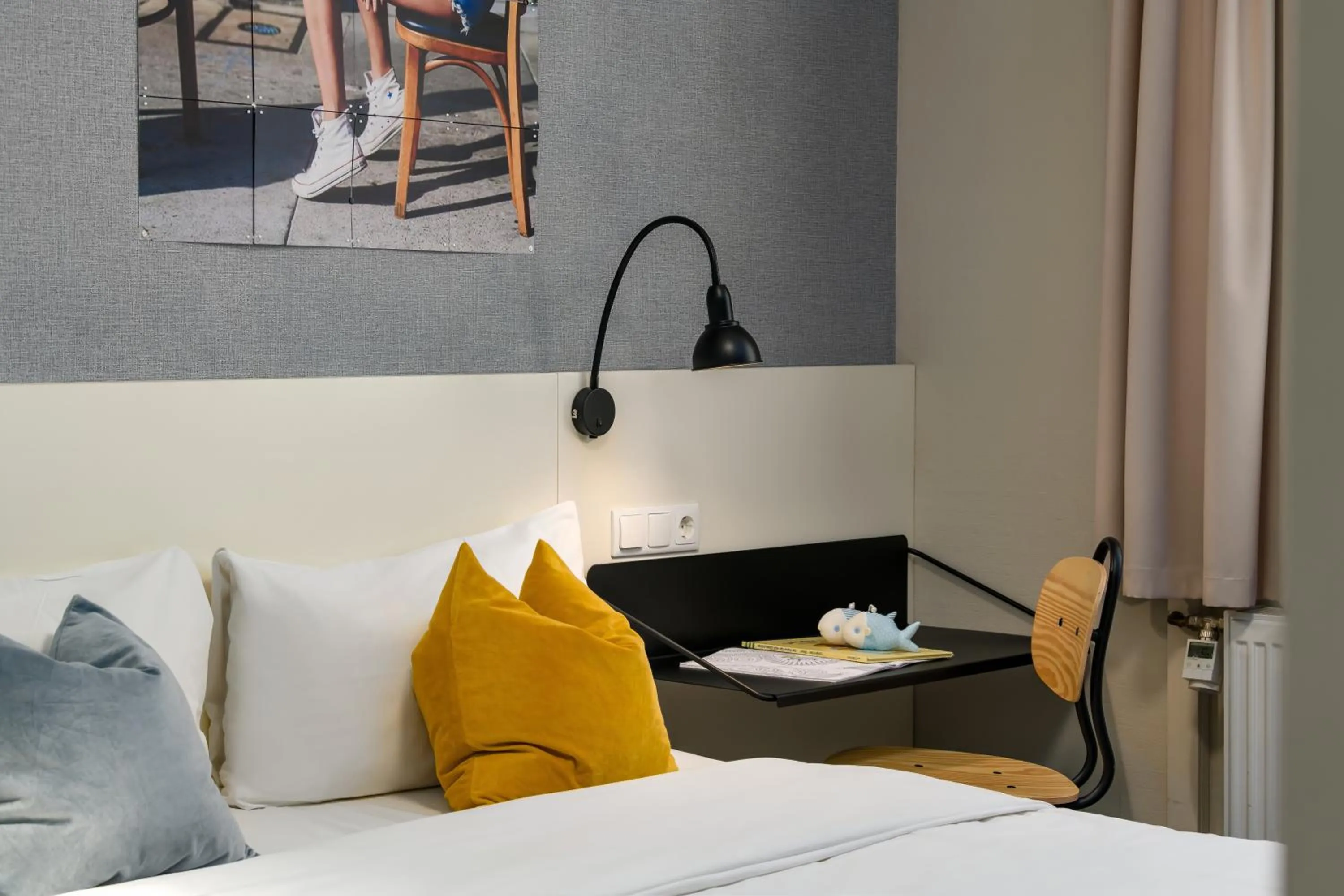 Bed in SleepinRoomz Boutique Hotel