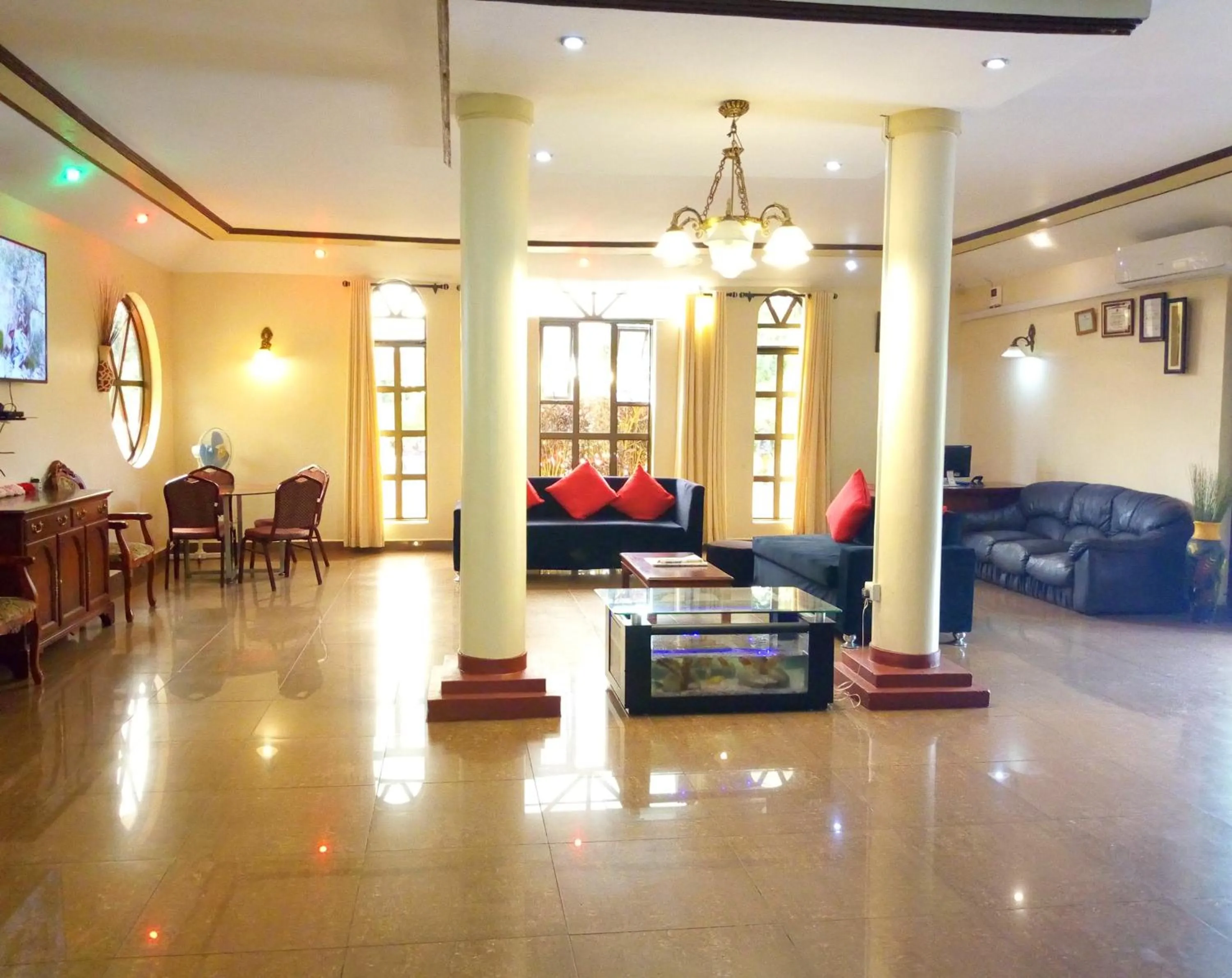 Lobby or reception in Peniel Beach Hotel